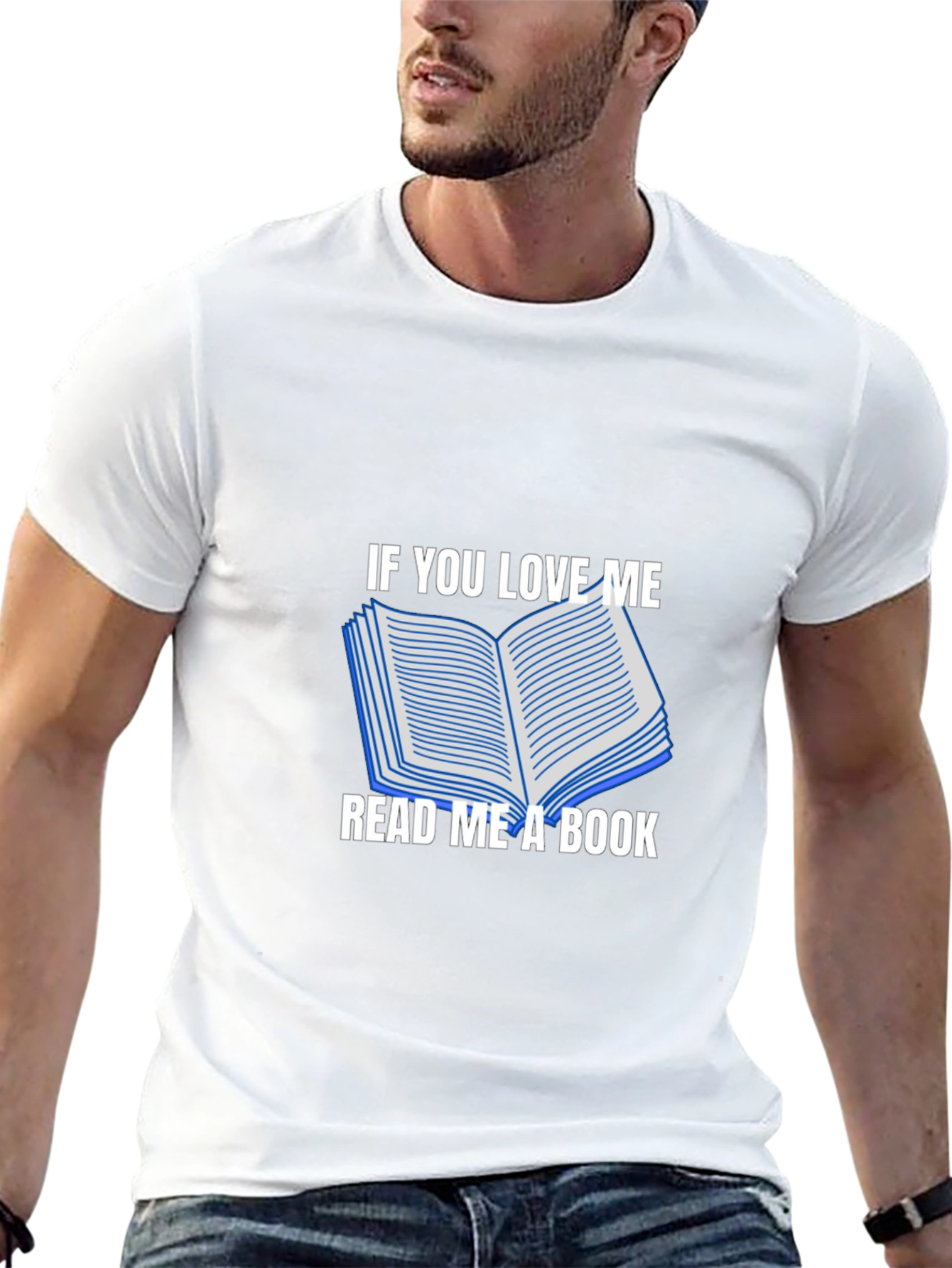 Black Read Me a Book Graphic T-Shirt view 13
