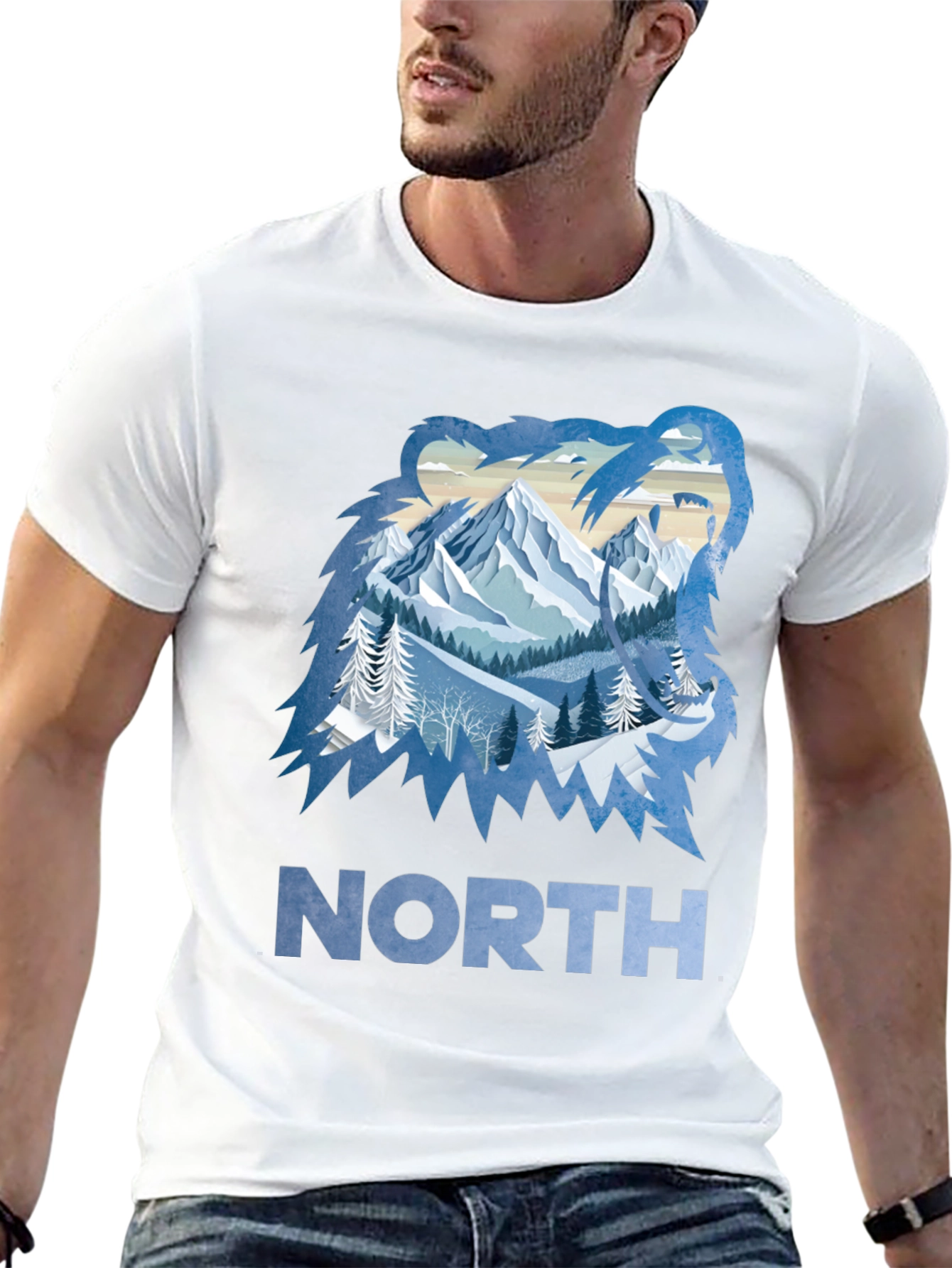 Black North Bear Graphic Tee view 13