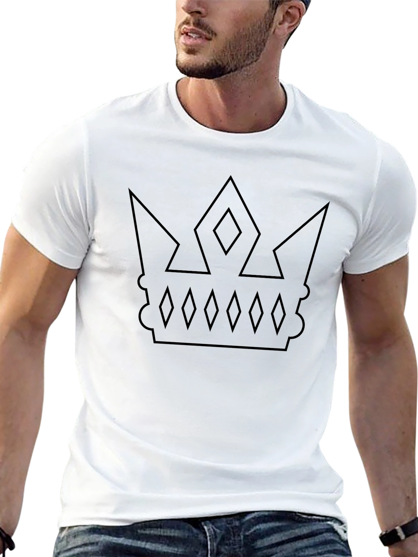 Crown Graphic Tee - Modern Style - 13