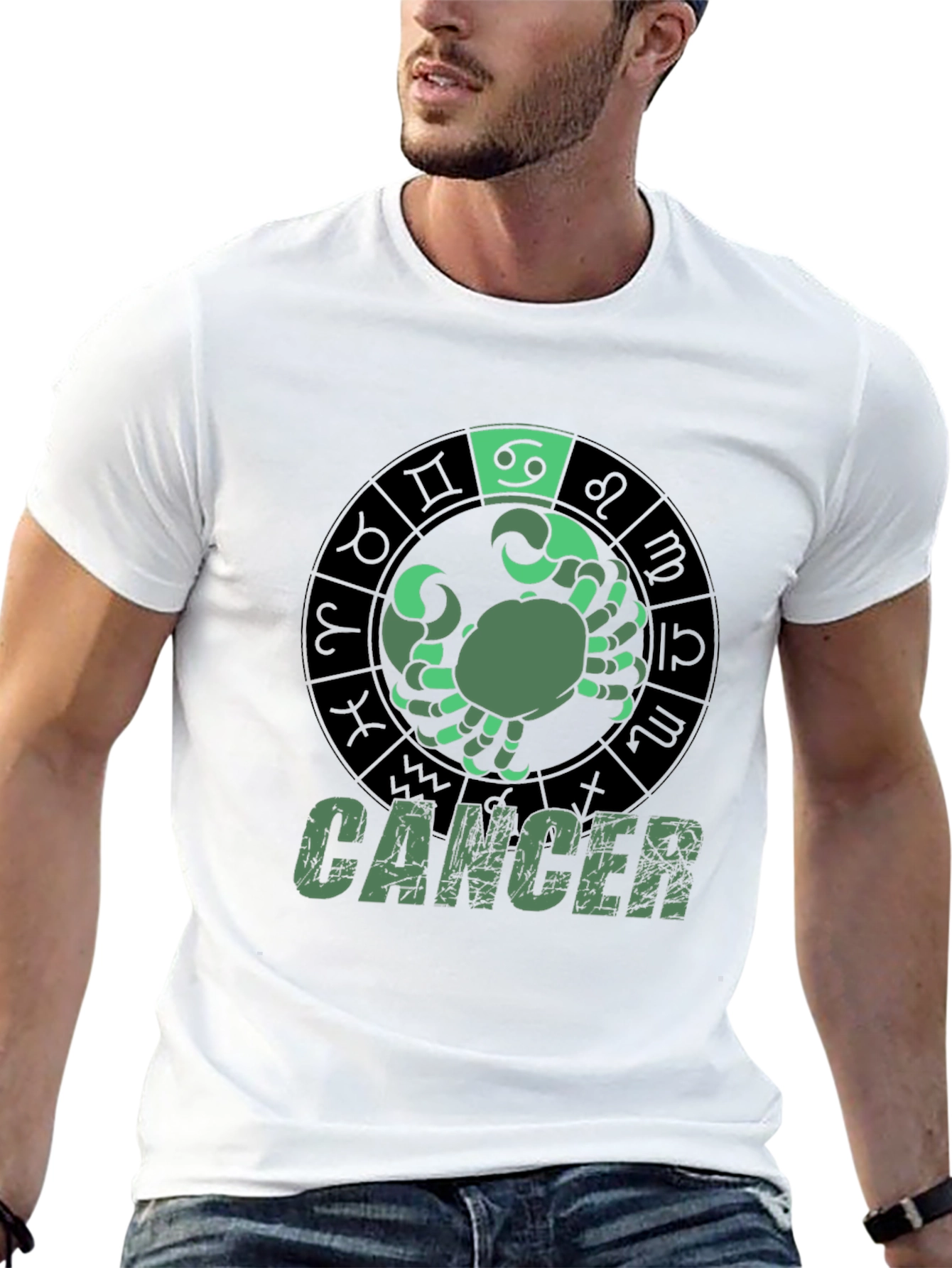 Cancer Zodiac T-Shirt - Astrology Sign Tee - 13