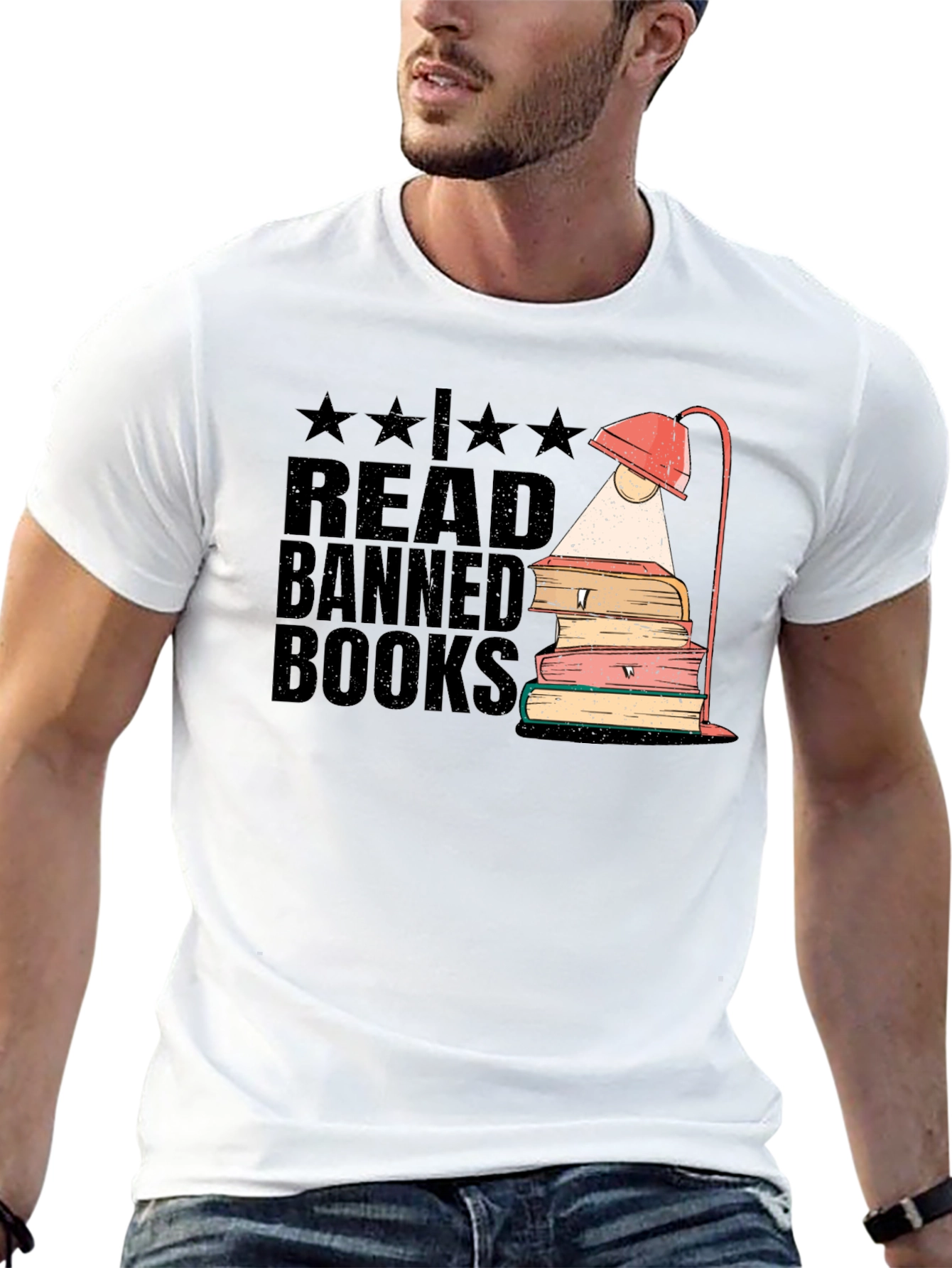 Black Read Banned Books T-Shirt view 13
