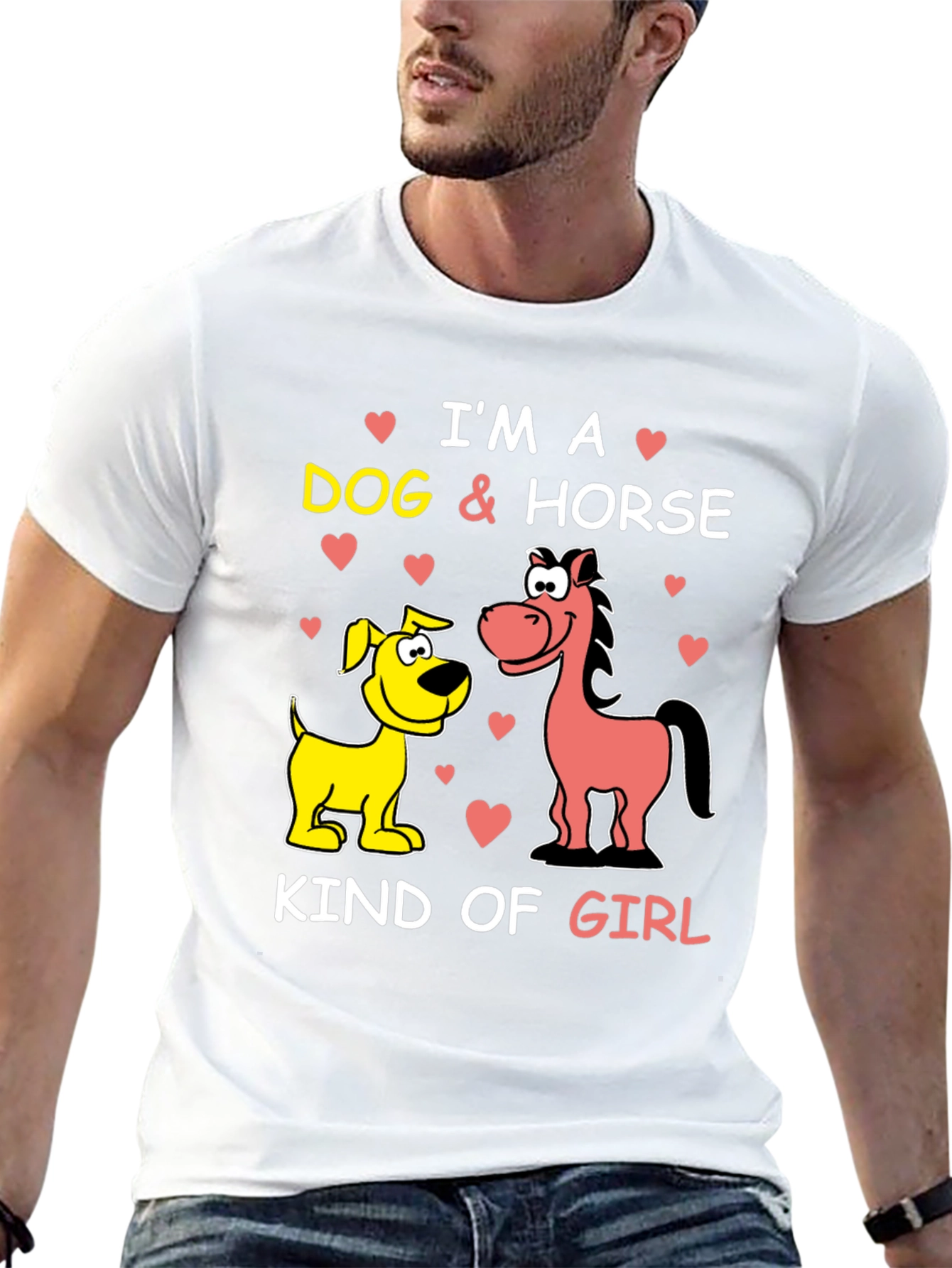 Black Dog & Horse Kind of Girl Graphic Tee view 13