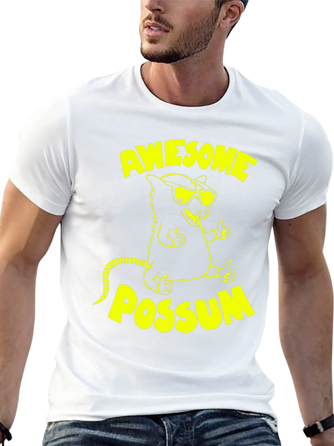 Awesome Possum Graphic T-Shirt - 13