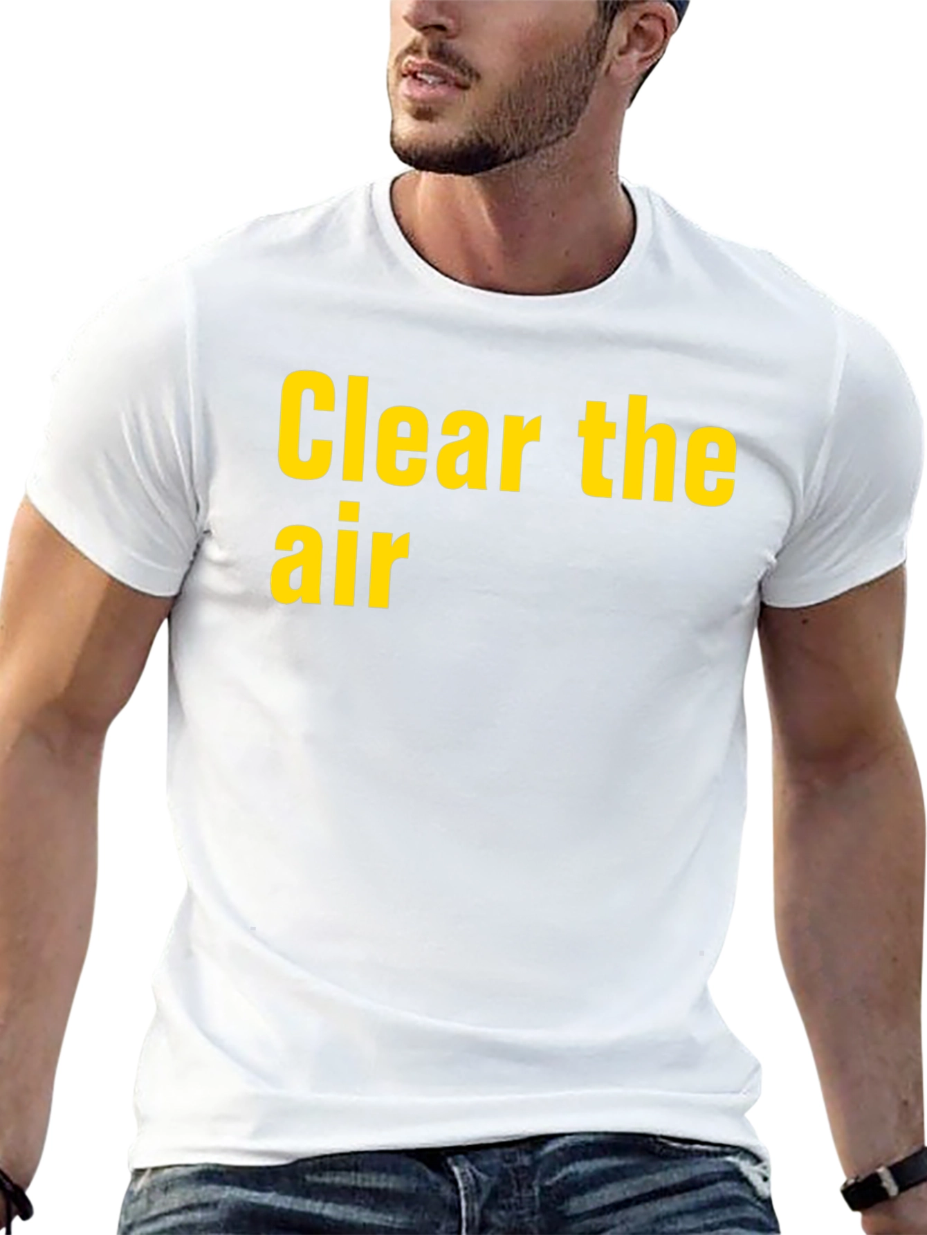 Black Clear The Air Black T-Shirt view 13