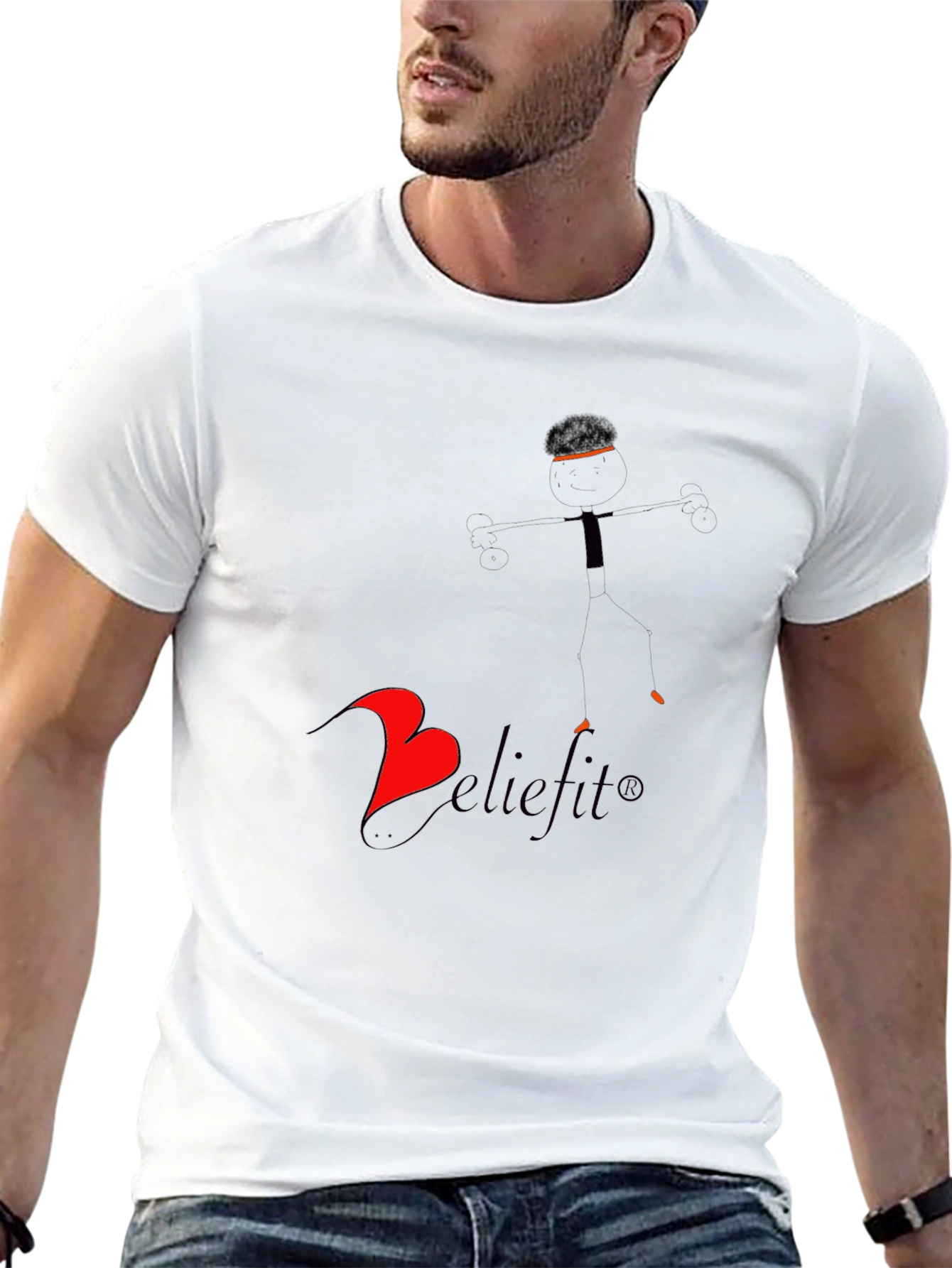 Black Beliefit Black Graphic Tee - Stylish Men's Fashion view 13