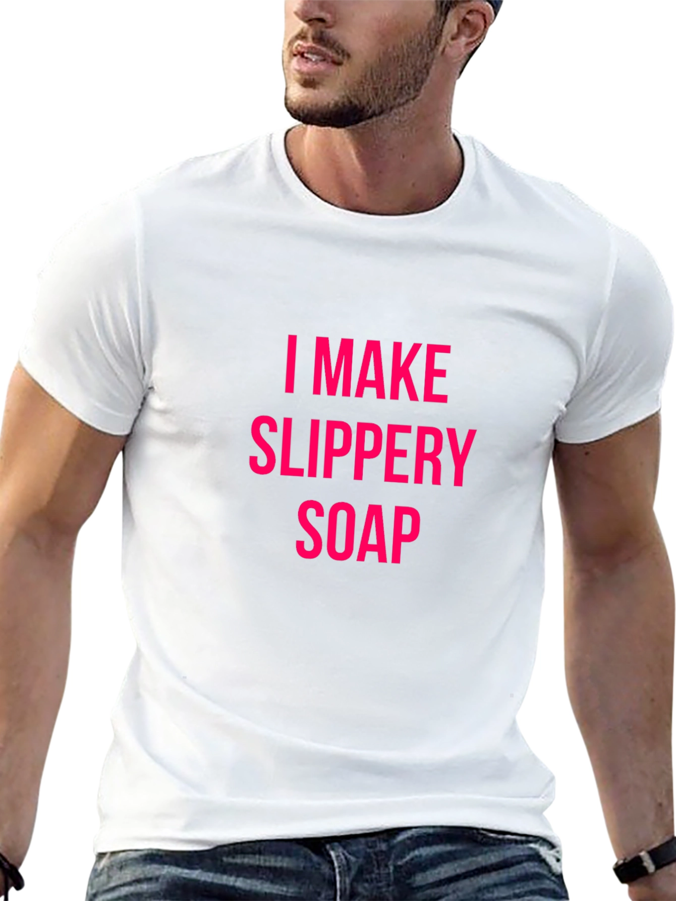 Black I Make Slippery Soap Black T-Shirt Funny Gift view 13
