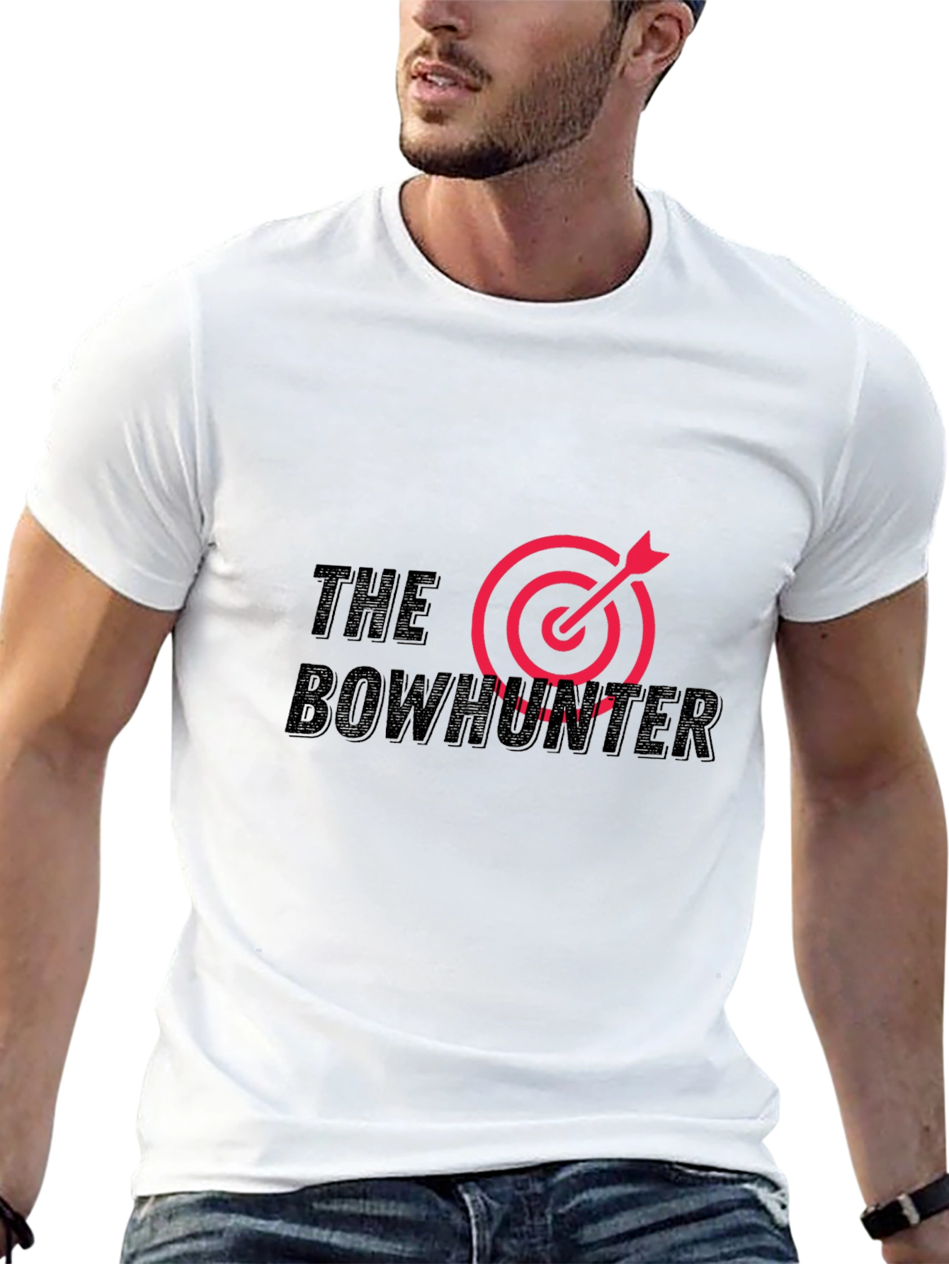 Black Bowhunter Target T-Shirt - Black view 13