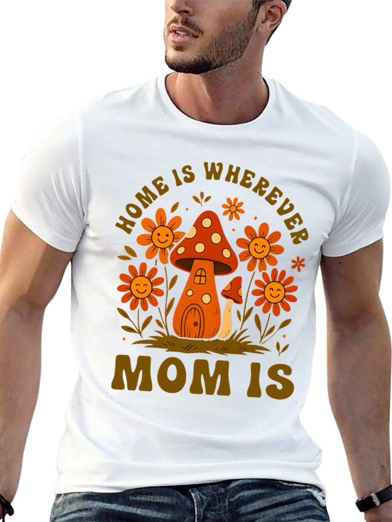 Black Home is Wherever Mom is T-Shirt view 13