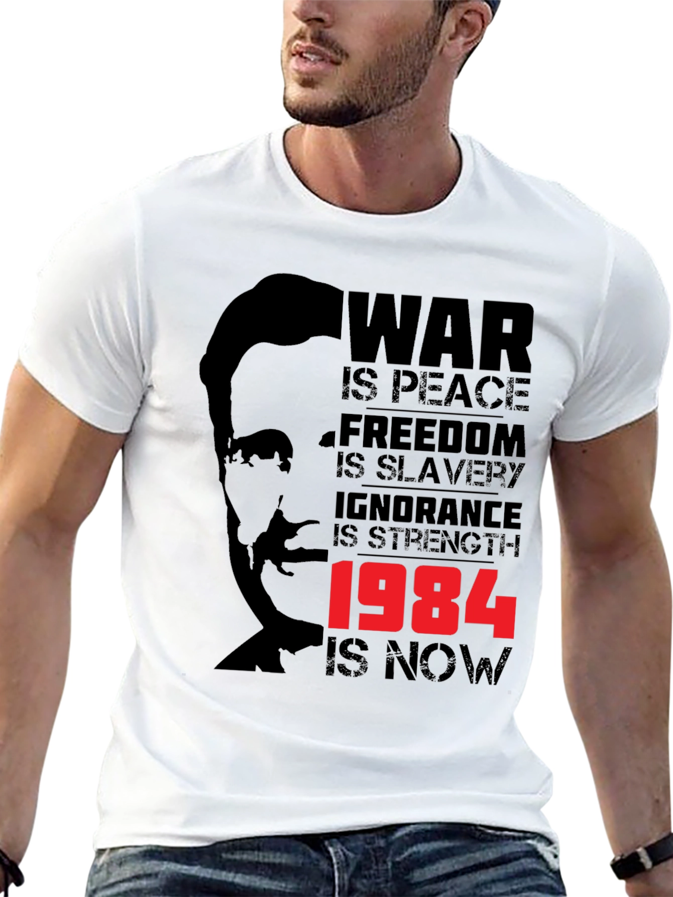 1984 Orwell T-Shirt - War is Peace - 13