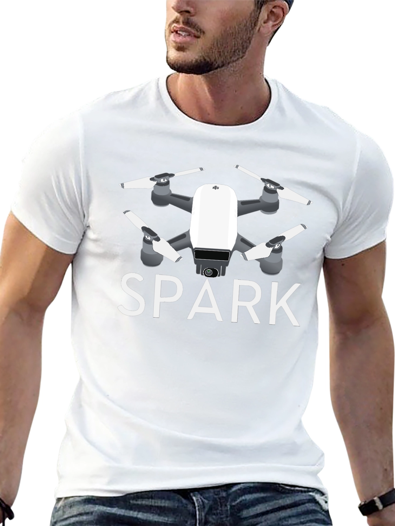 Spark Drone Graphic T-Shirt - 13