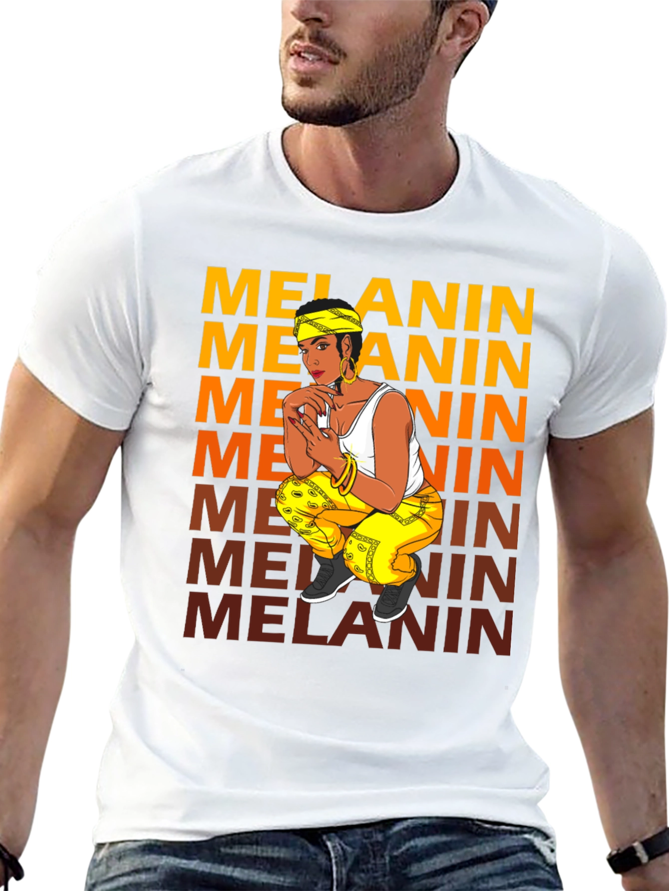 Black Melanin T-Shirt view 13
