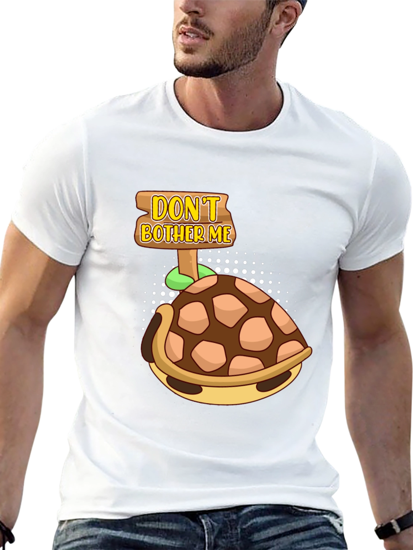 Black Don't Bother Me Turtle T-Shirt view 13