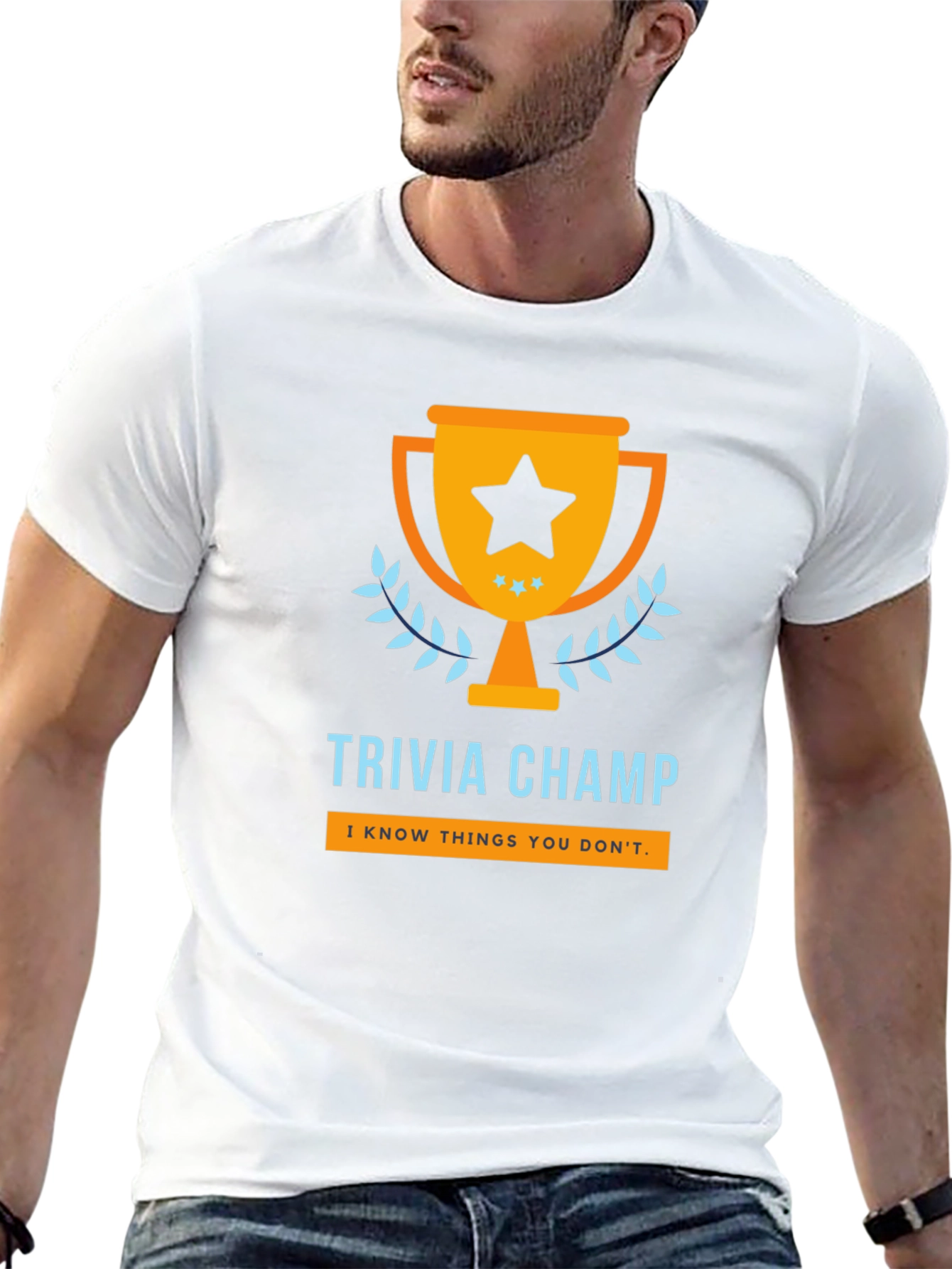 Trivia Champ Graphic T-Shirt - 13