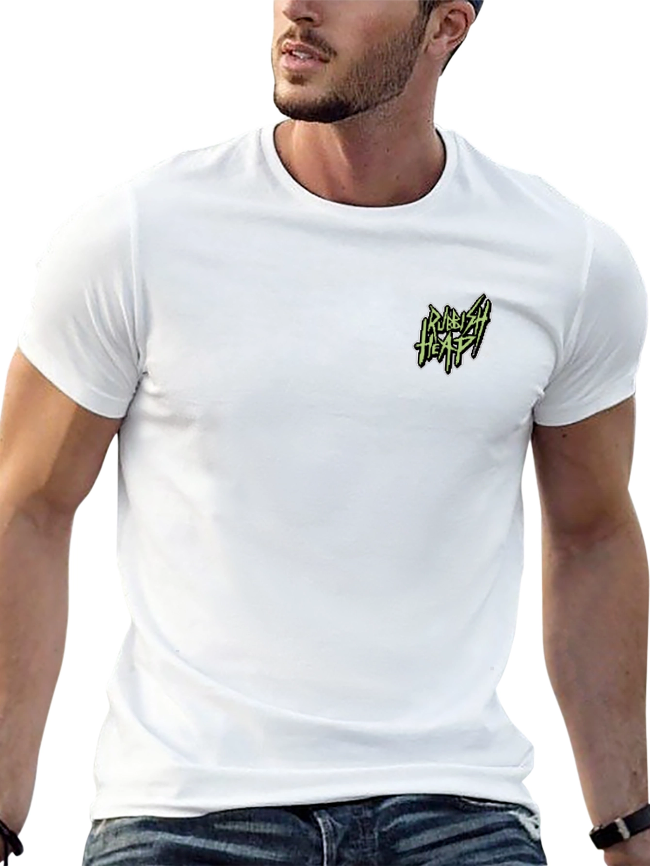 Rubbish Heap Black Graphic Tee - Trendy Casual Wear - 13