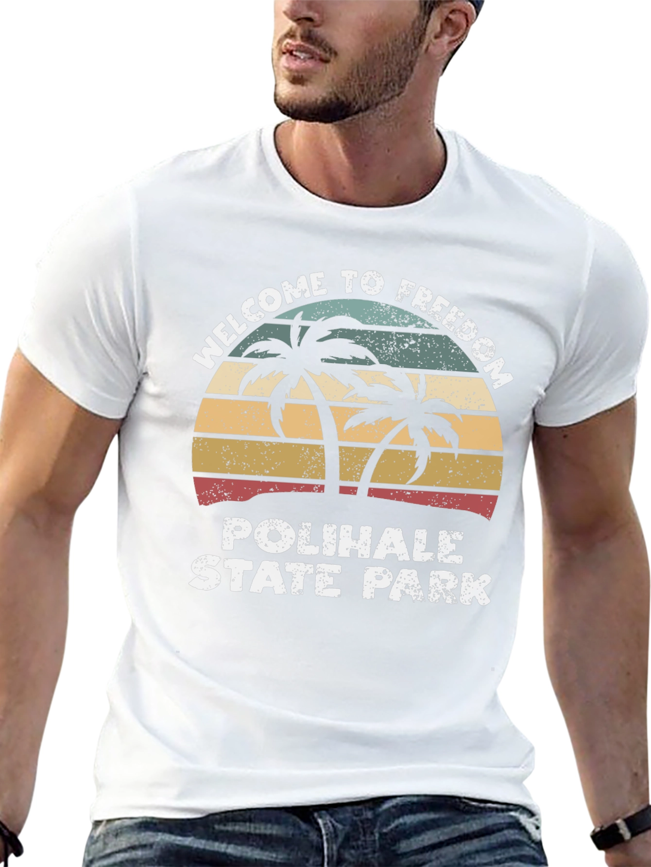 Black Polihale State Park Graphic Tee view 13