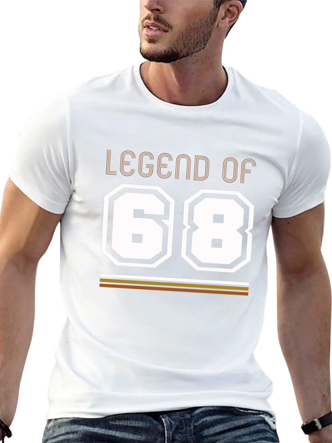 Black Legend of 68 T-Shirt - Retro Style view 13