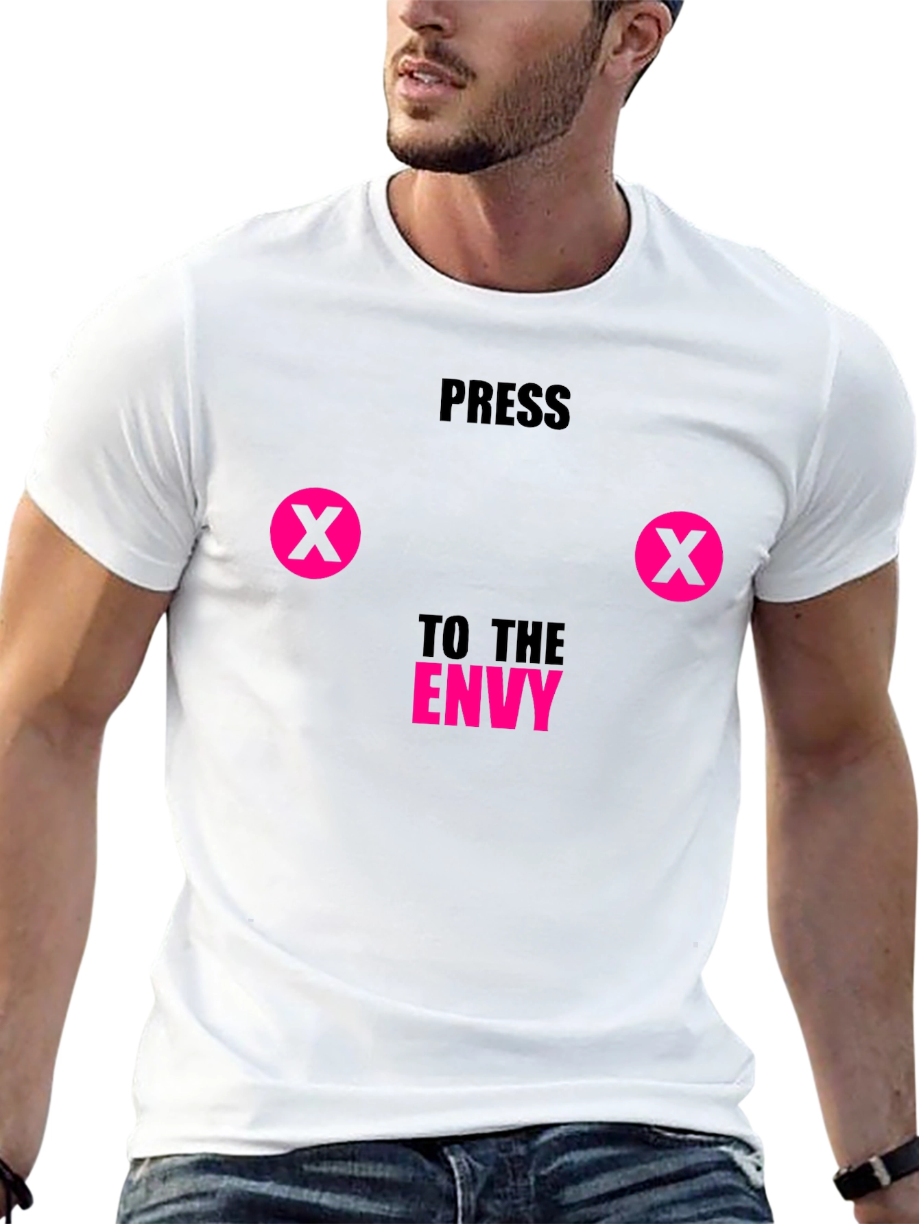 Black Press to Envy Novelty Graphic Tee view 13