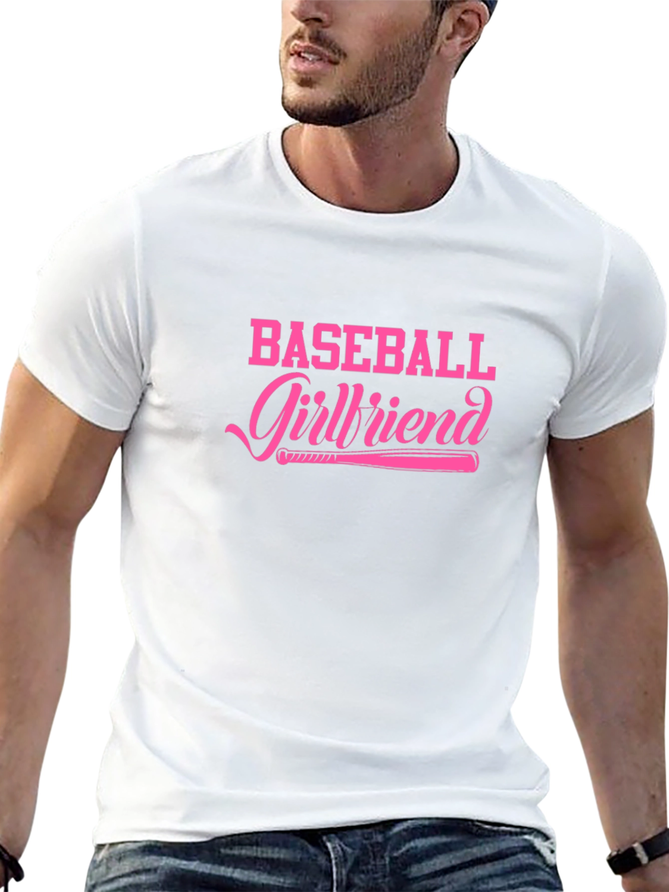 Baseball Girlfriend Graphic Tee - 13
