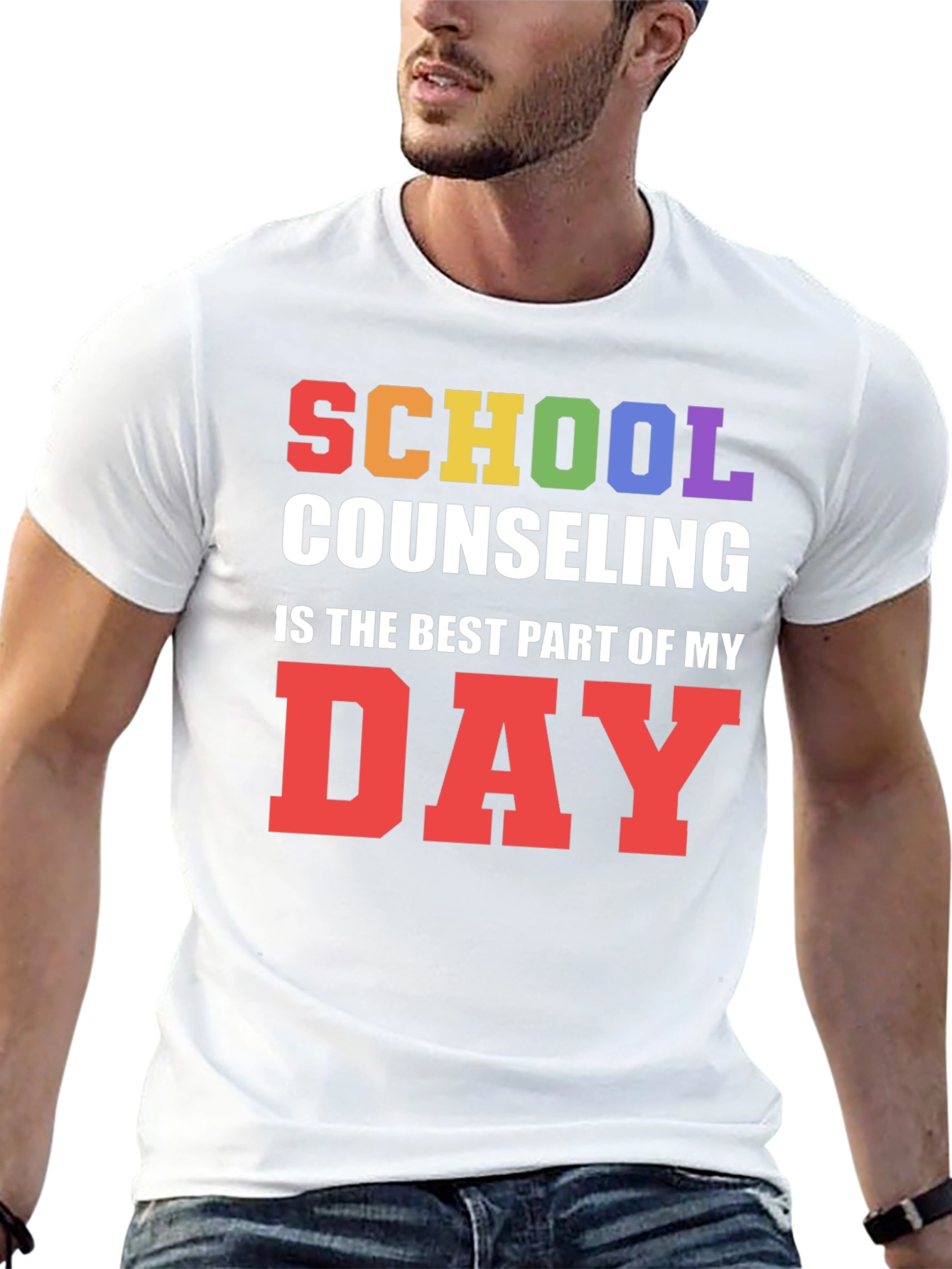 Black School Counseling T-Shirt: Best Part of My Day view 13