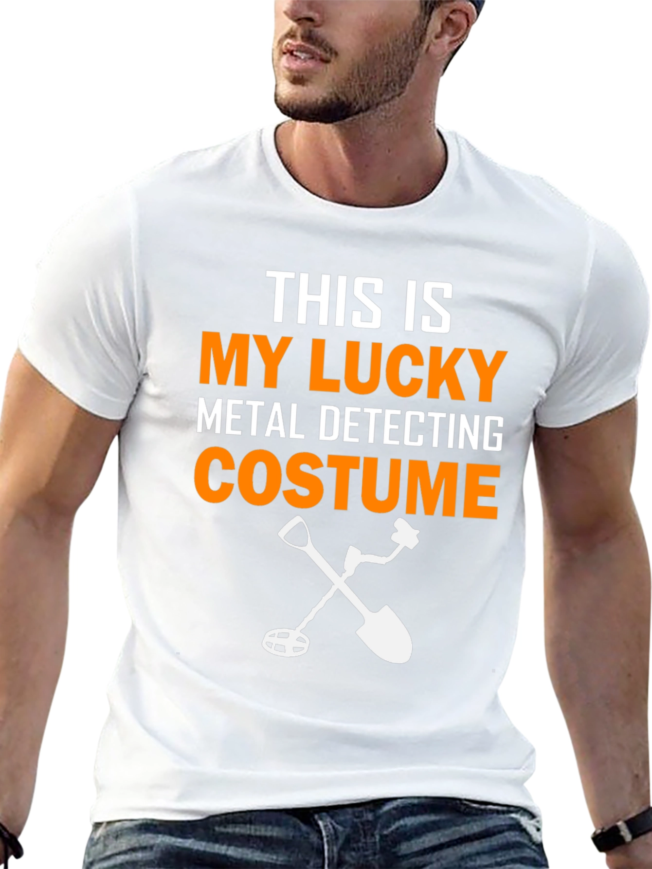 Lucky Metal Detecting Costume T-Shirt - 13