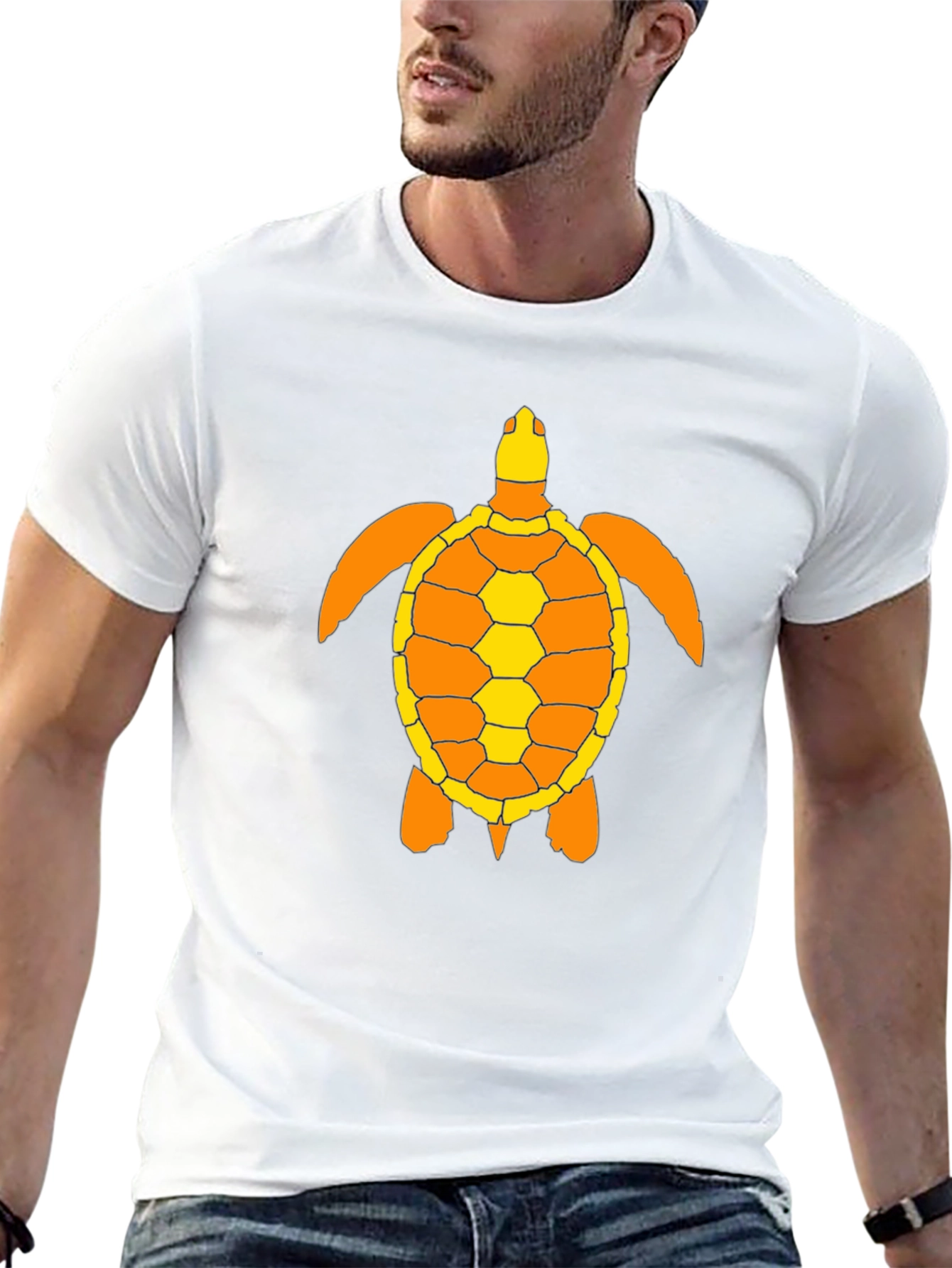 Black Turtle Graphic Tee - Stylish Casual Comfort view 13