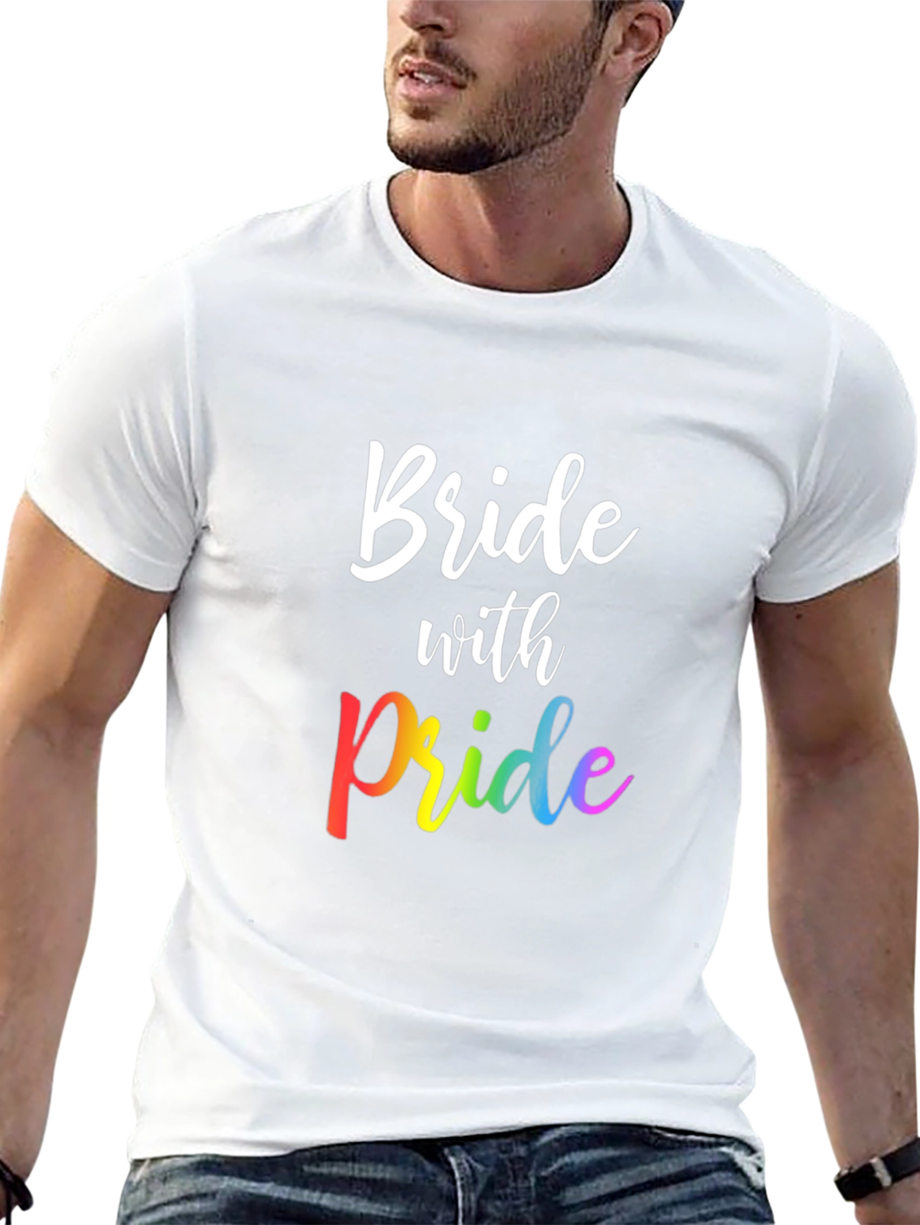 Black Bride with Pride T-Shirt view 13