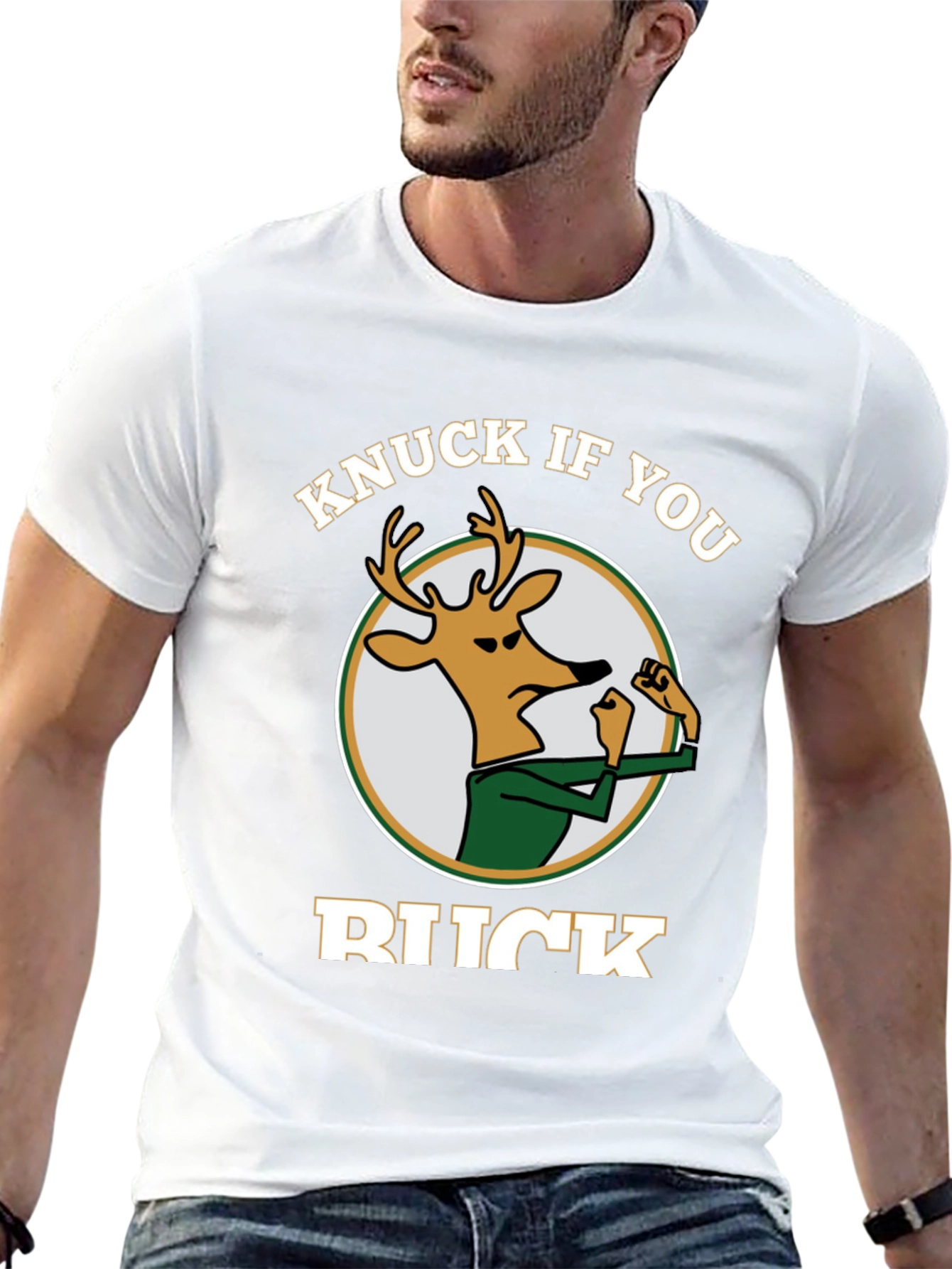 Black Knuck If You Buck Graphic Tee - Black Cotton view 13