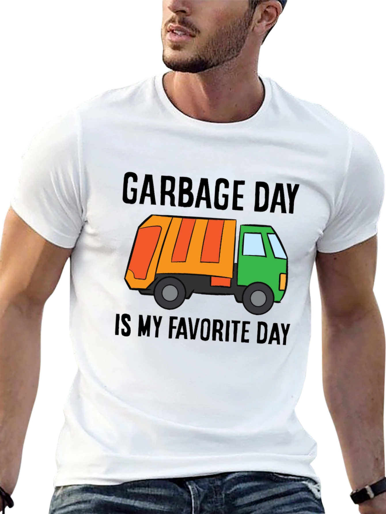 Black Garbage Day is My Favorite Day T-Shirt view 13
