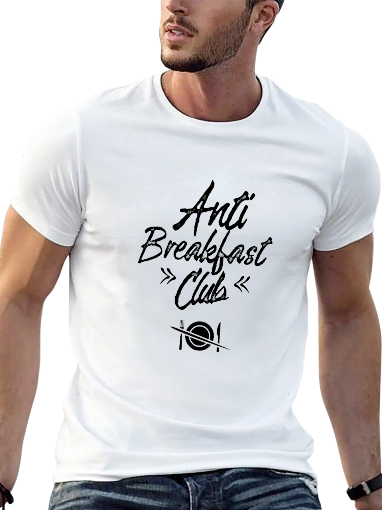 Black Anti Breakfast Club Black T-Shirt view 13