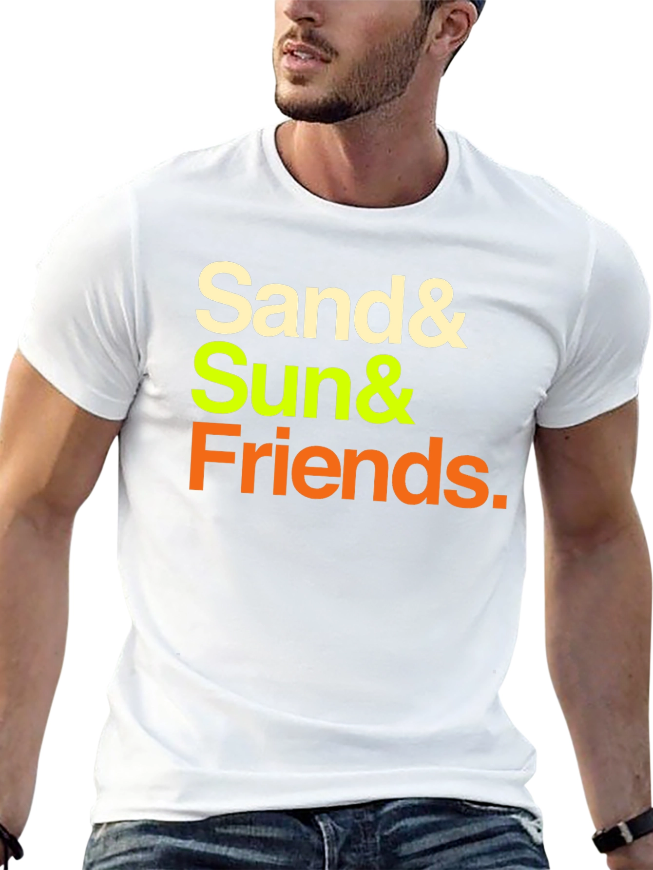Black Sand & Sun & Friends T-Shirt view 13