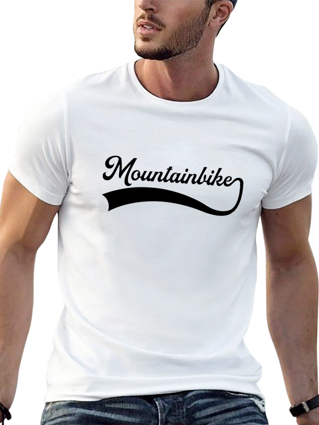 Black Mountainbike Graphic Tee - Black T-Shirt view 13