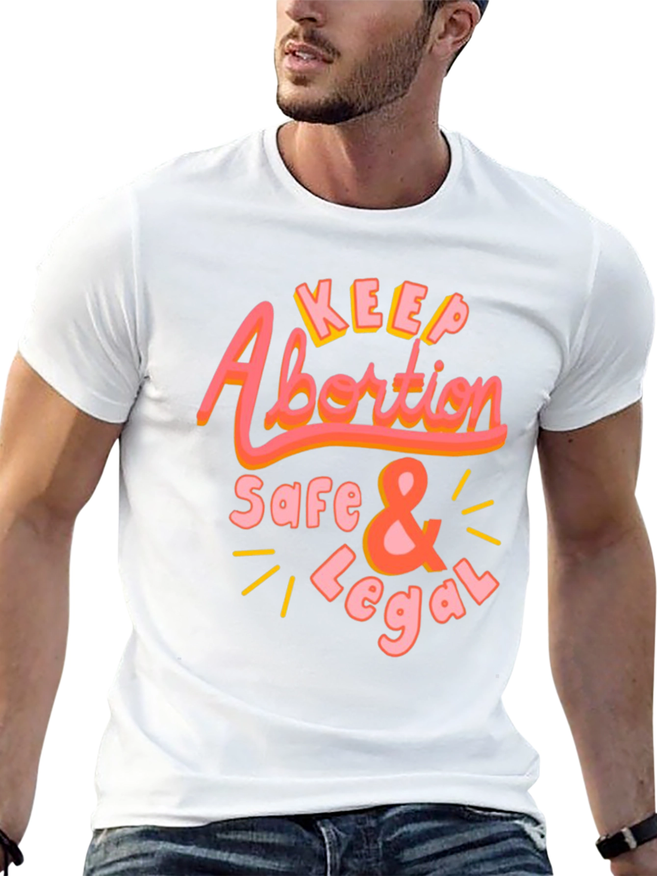 Keep Abortion Safe & Legal Graphic Tee - 13