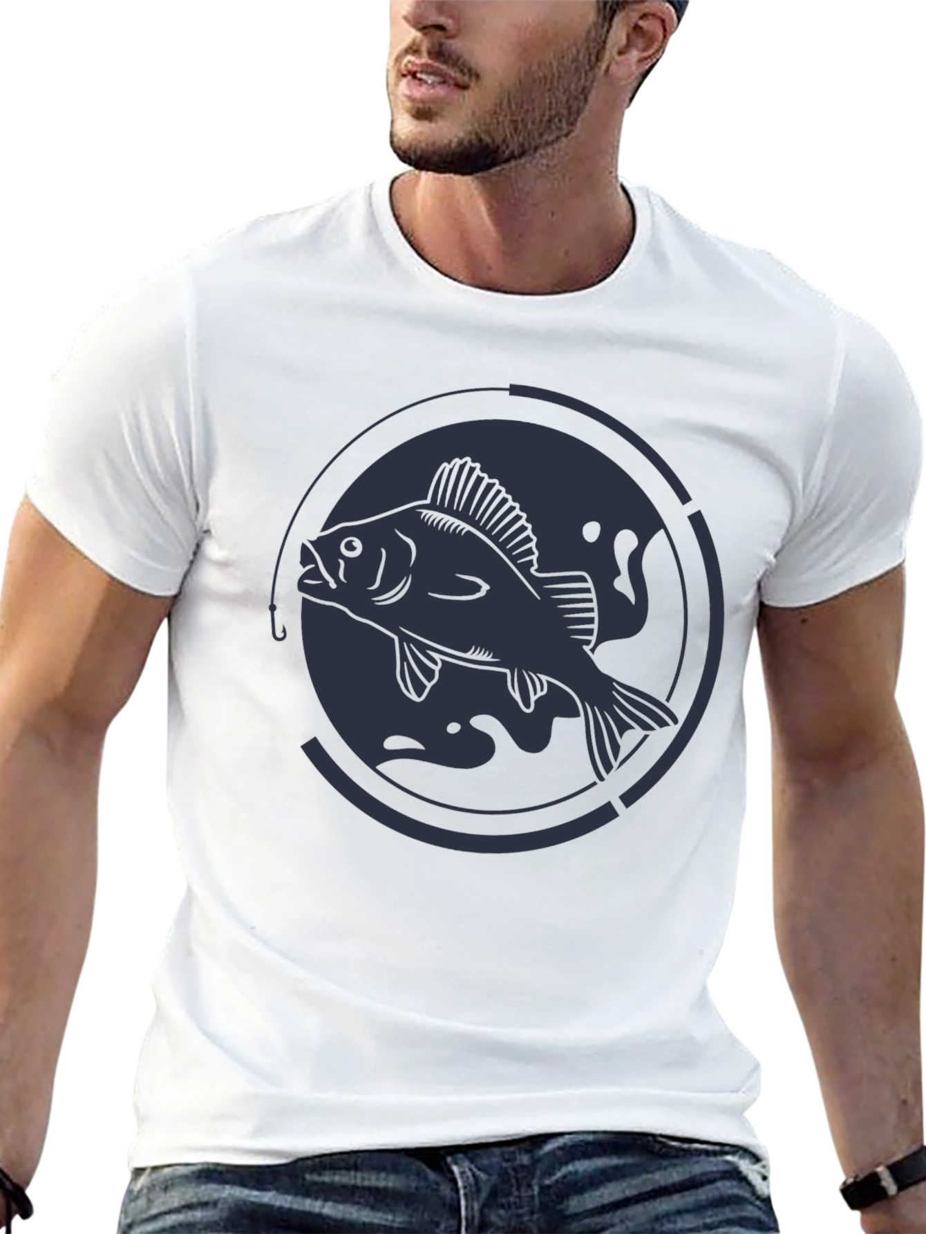 Fishing T-Shirt - Stylish Angler Design - 13