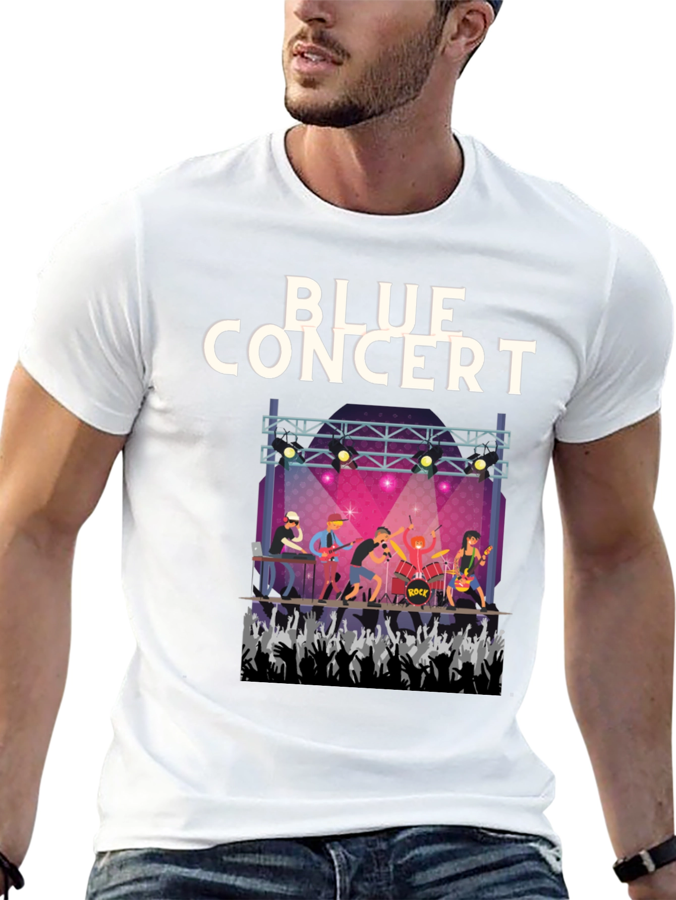 Blue Concert T-Shirt - 13