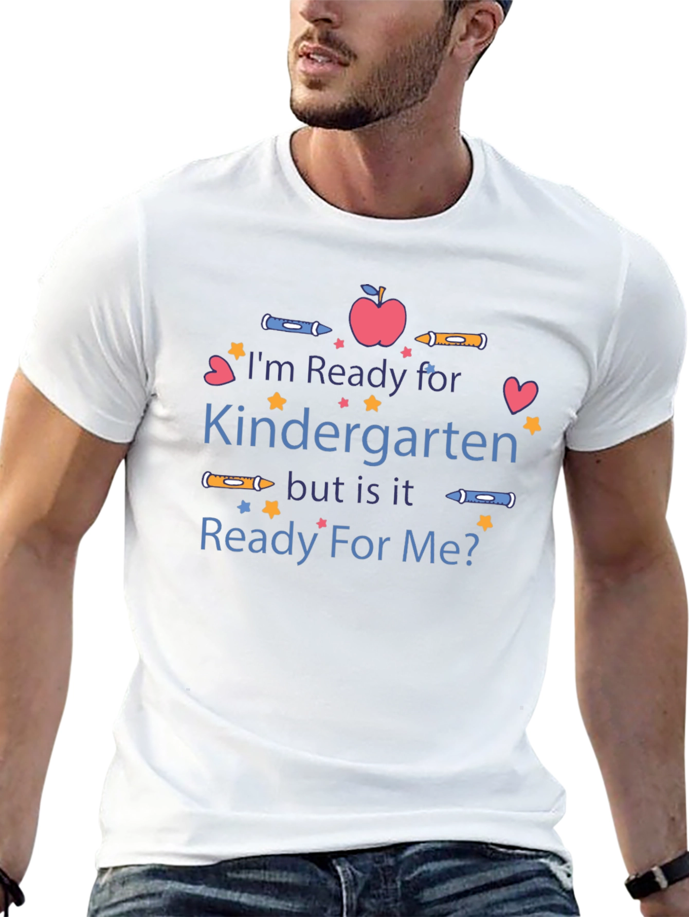 Black Ready for Kindergarten Graphic Tee view 13
