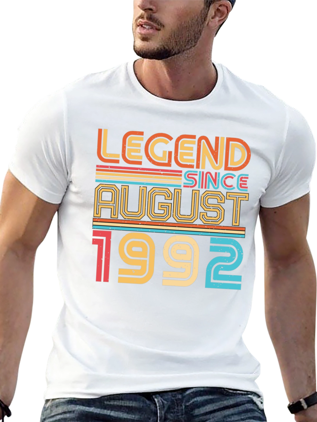 Black Legend Since August 1992 - Graphic T-Shirt view 13