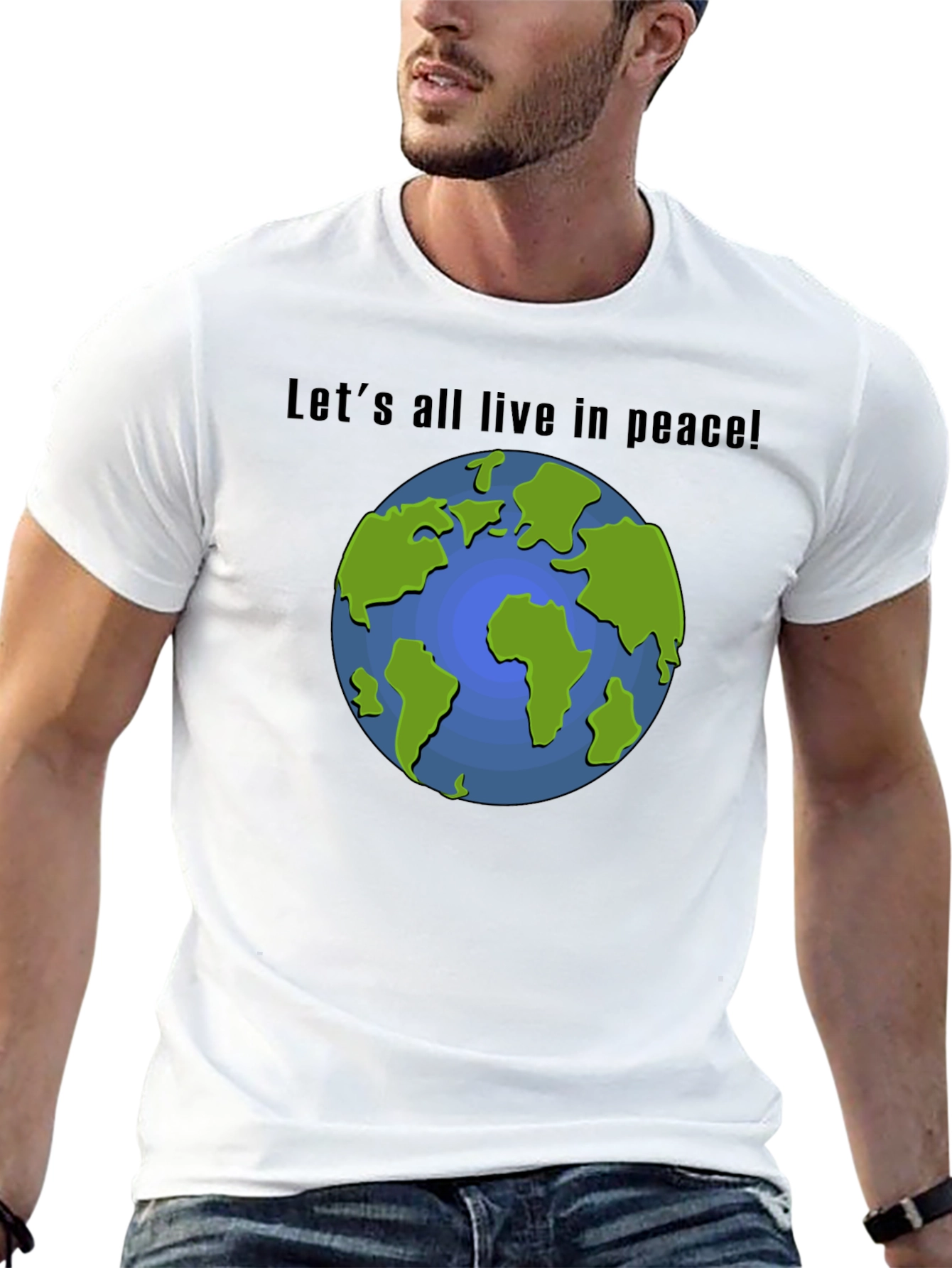 Peace On Earth Graphic T-Shirt - 13