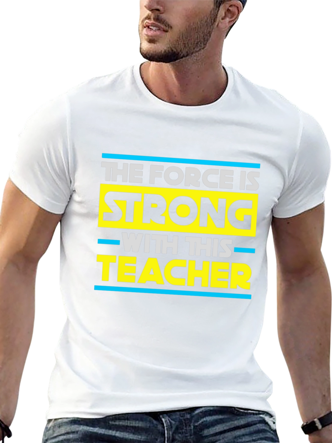 The Force is Strong with This Teacher T-Shirt - 13
