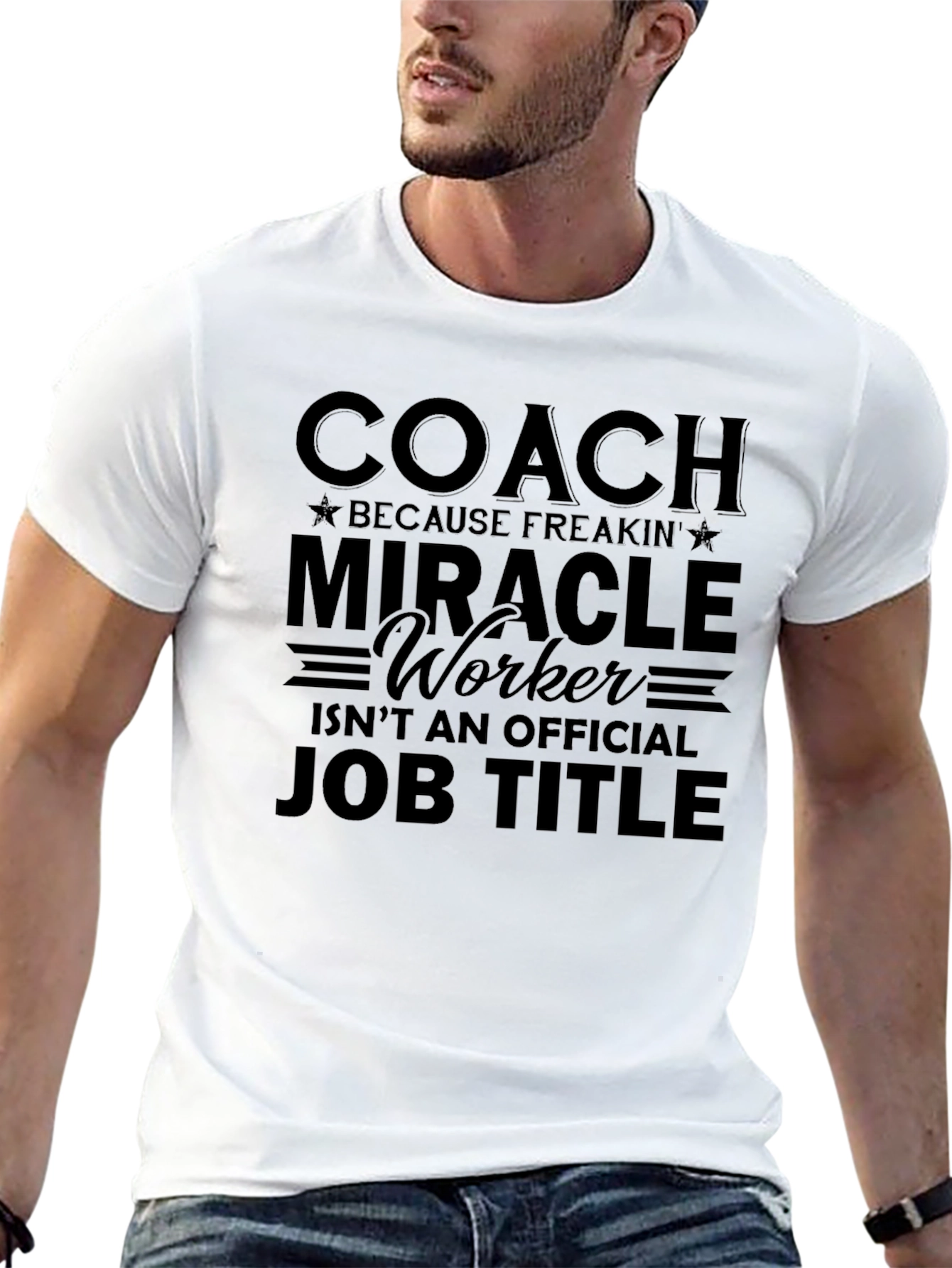 Black Coach Miracle Worker T-Shirt view 13