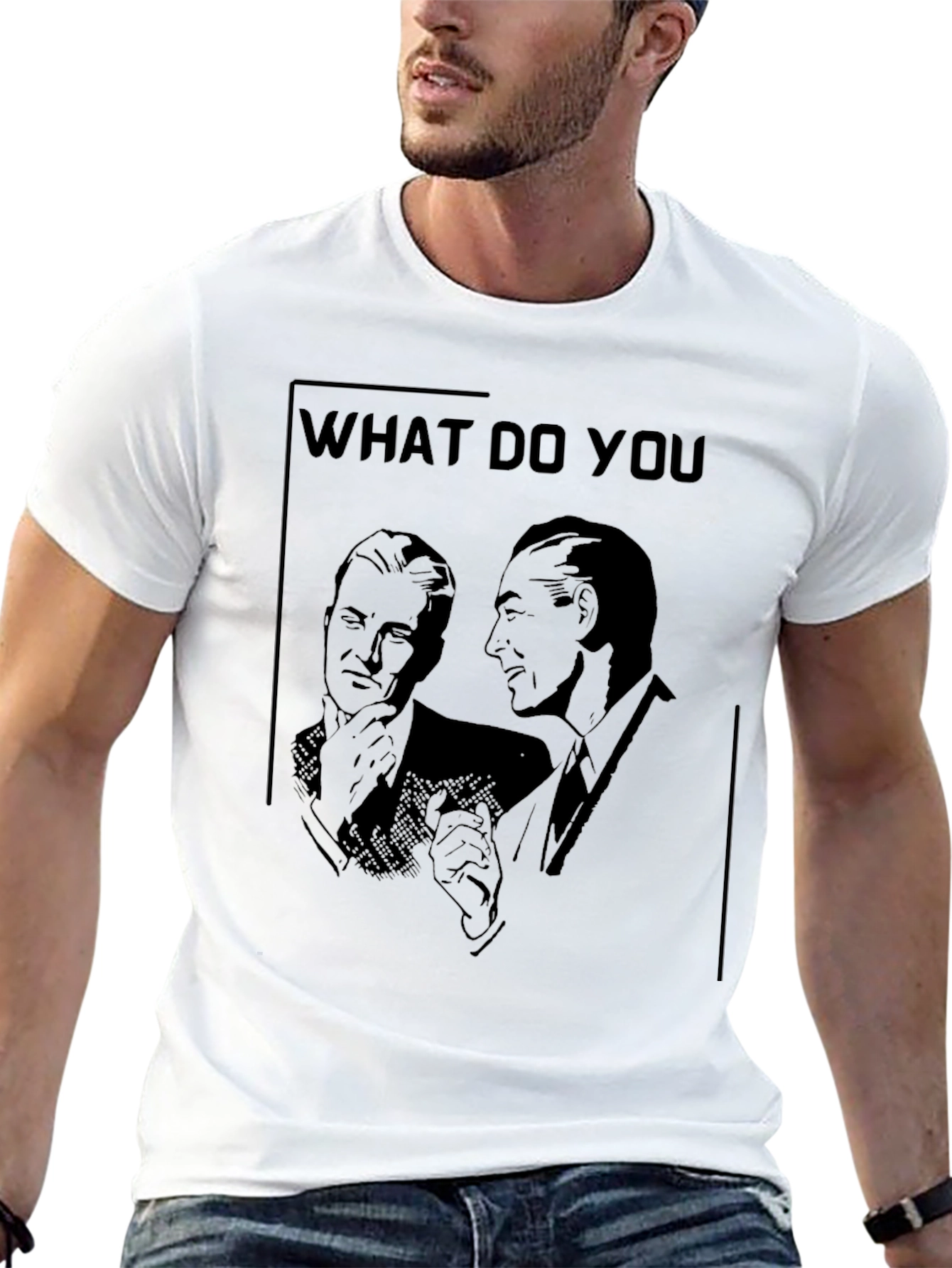 Black What Do You Meme T-Shirt Funny Graphic Tee view 13