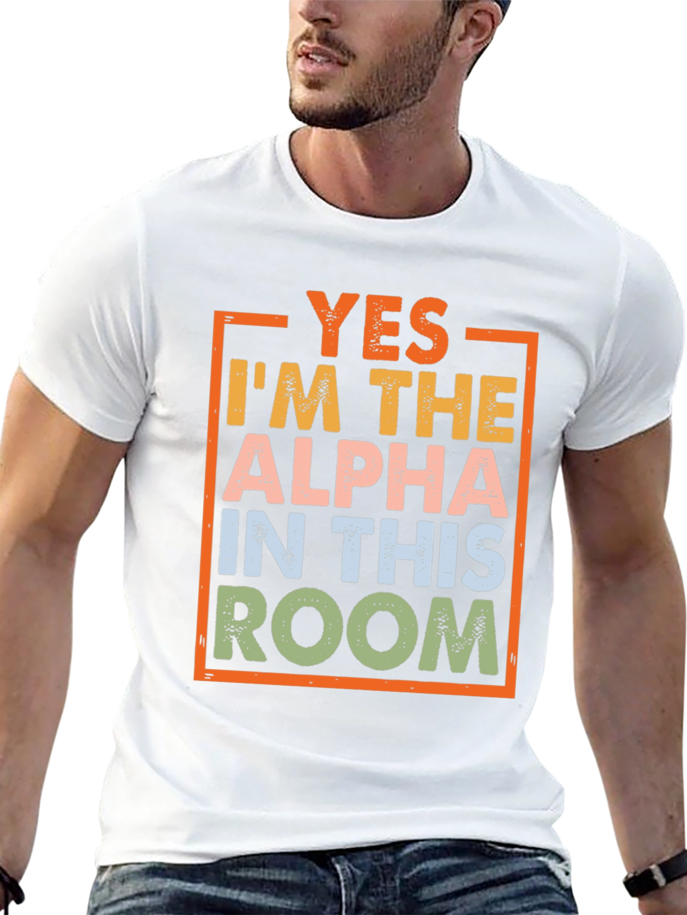 Black Alpha In This Room Graphic Tee view 13