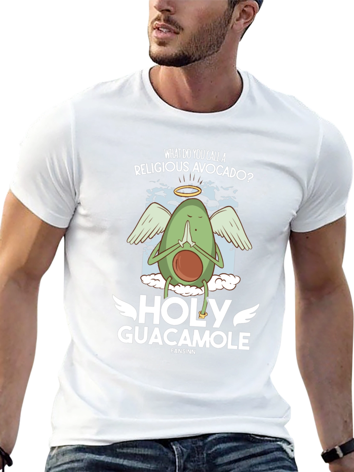 Black Holy Guacamole T-Shirt view 13