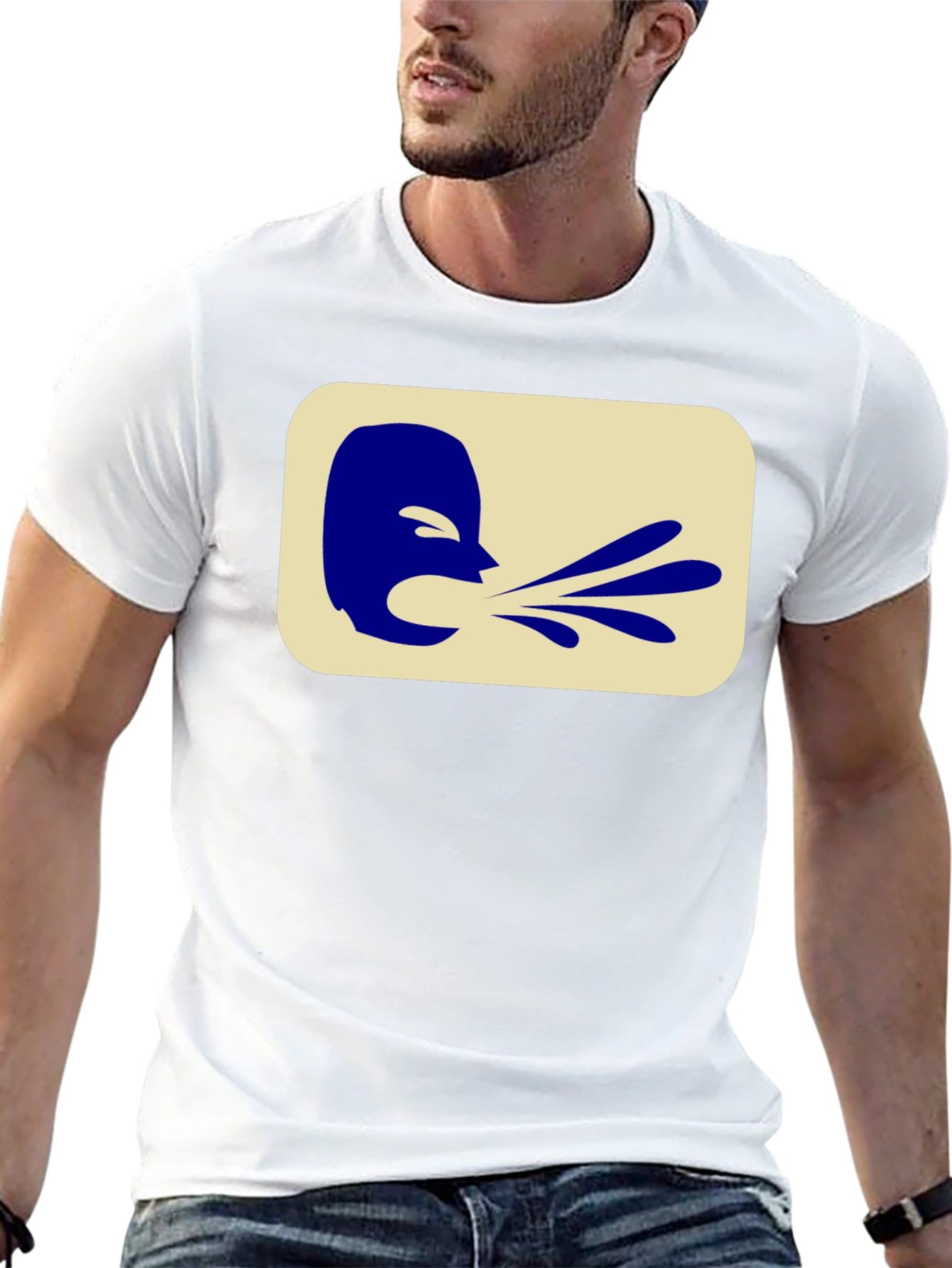 Black Graphic Tee - The Cough view 13