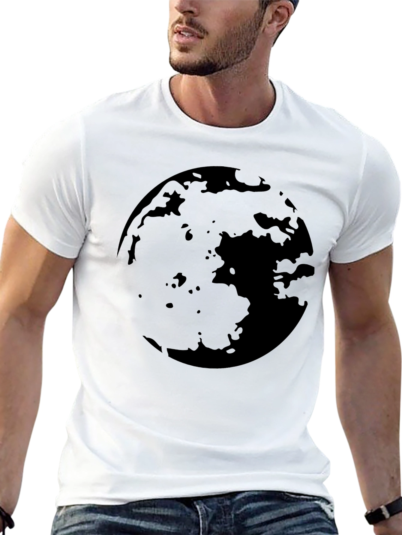 Lunar Phase Black T-Shirt - 13