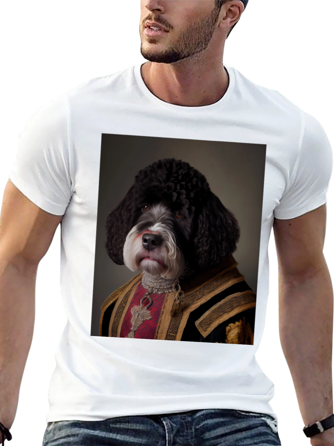 Black Dog Royalty Graphic T-Shirt view 13
