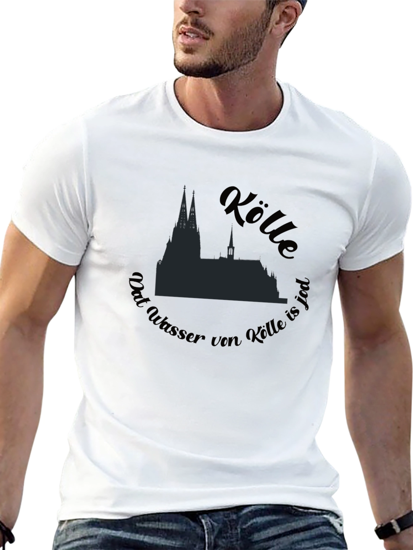 Cologne Skyline T-Shirt - City Pride Tee - 13
