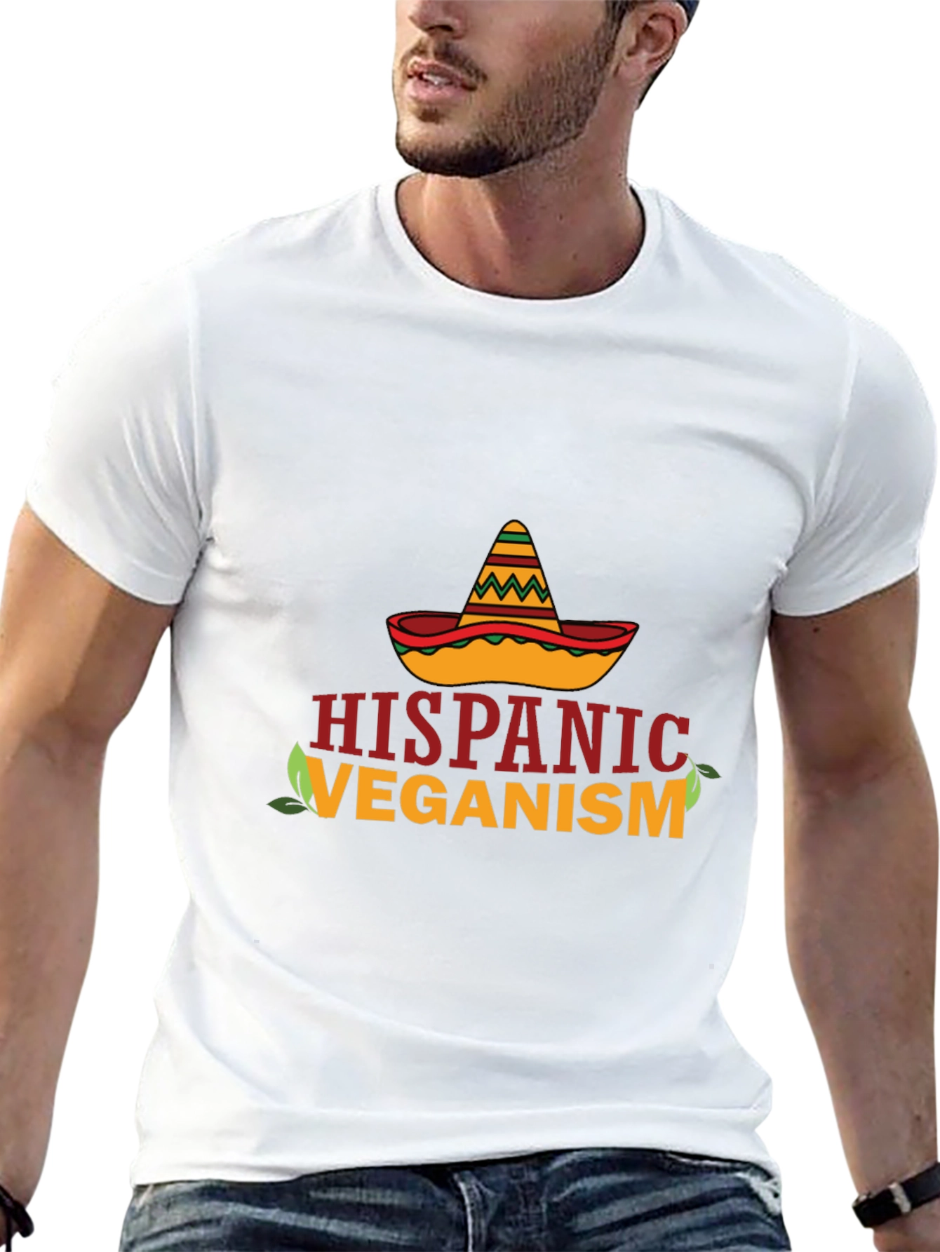 Black Hispanic Veganism T-Shirt view 13