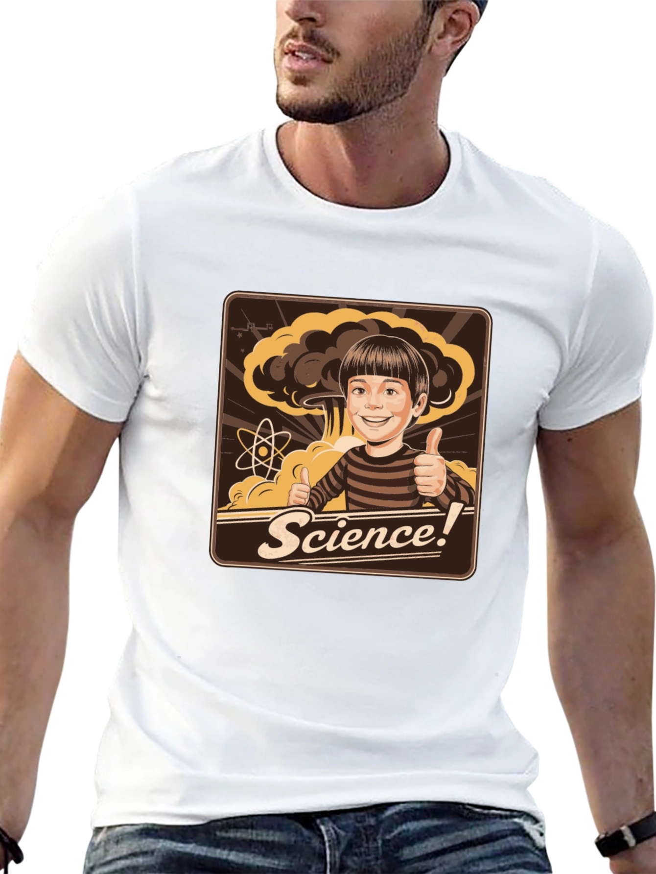 Black Science Boy T-Shirt view 13