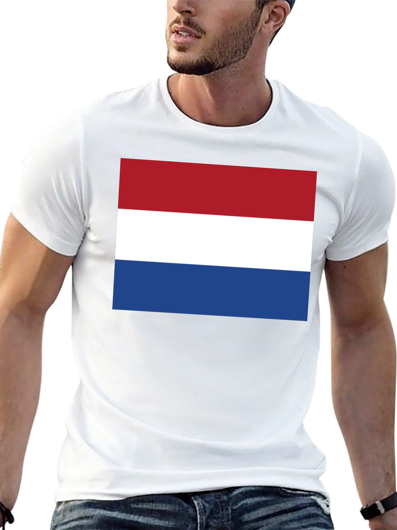 Dutch Flag Graphic Tee - Netherlands Pride - 13