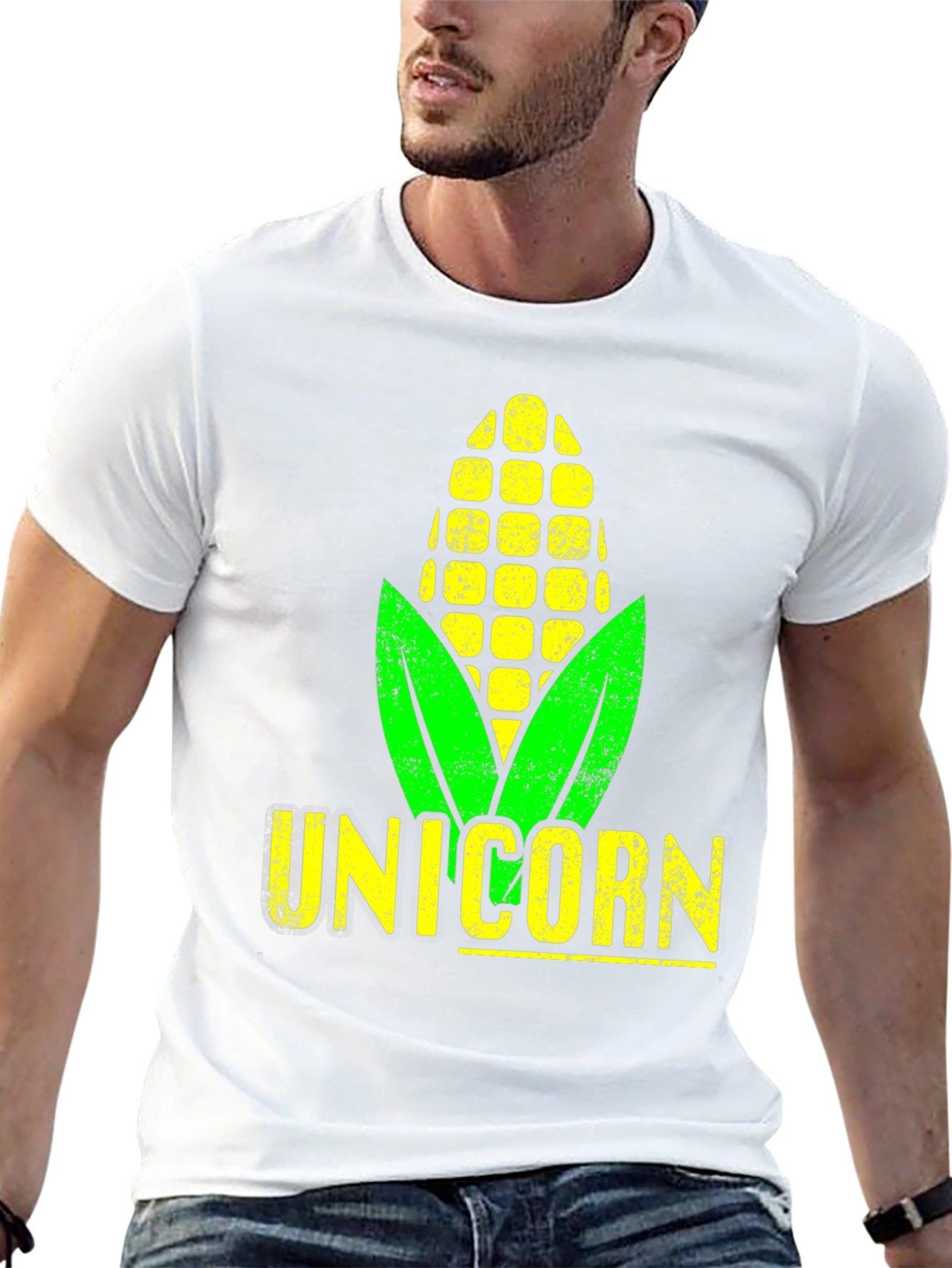 Black Unicorm T-Shirt - Corn Pun Tee view 13